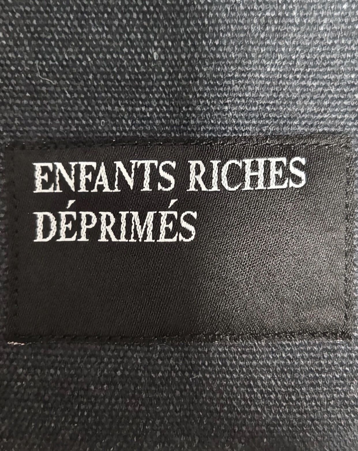 Enfants Riches Deprimes Enfants Riches Deporimes erd portrait canvas bag tote bag Size ONE SIZE - 8 Thumbnail