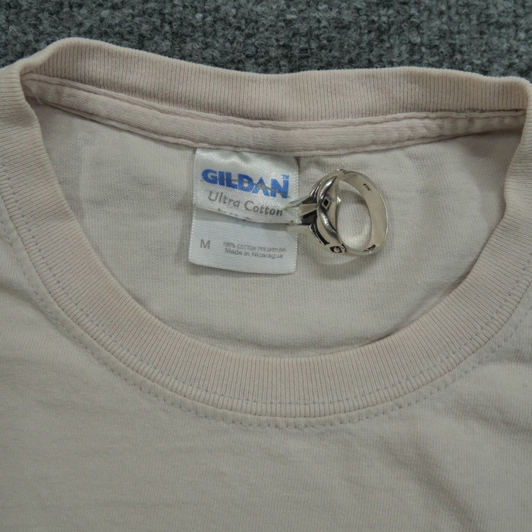 Gildan VINTAGE USAF Thunderbirds T Shirt Mens Medium White Air Force Y2K Size US M / EU 48-50 / 2 - 5 Thumbnail
