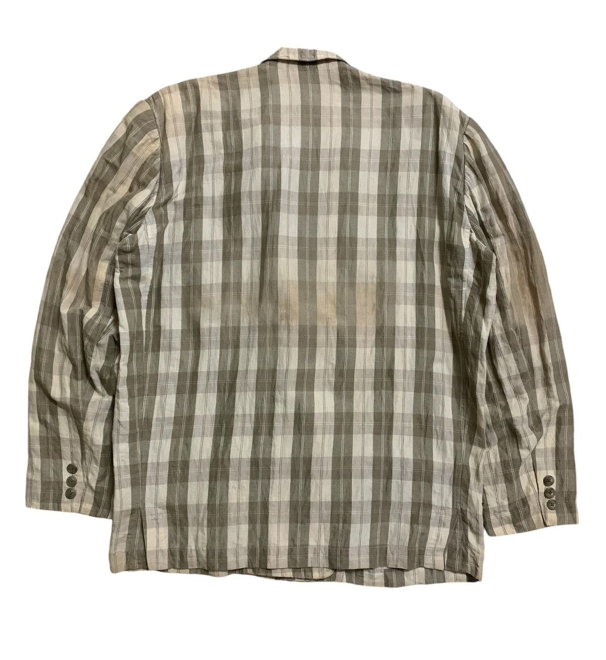 Yohji Yamamoto 💥Vintage Yohji Yamamoto LQ Blazer Jacket Size US L / EU 52-54 / 3 - 3 Thumbnail