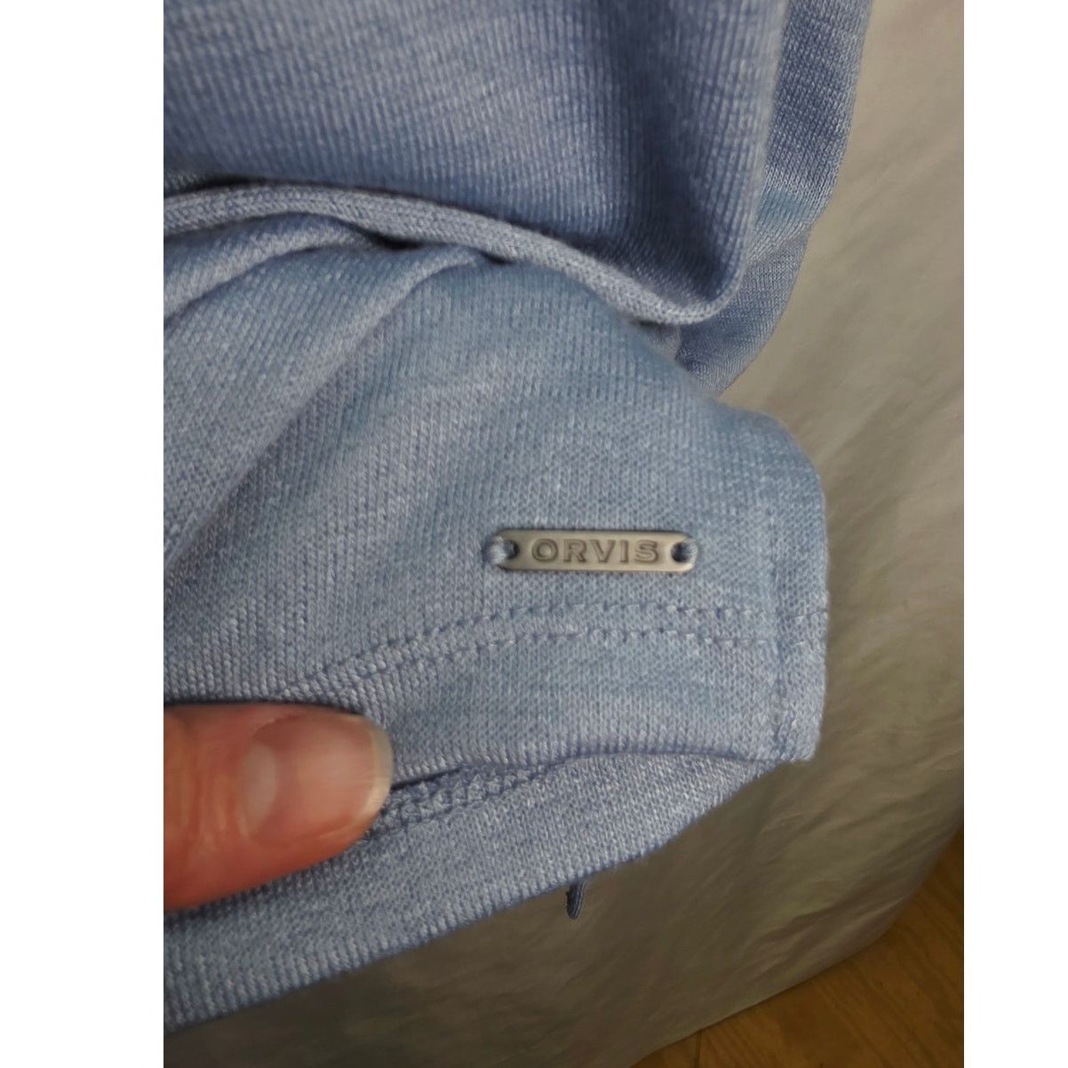Orvis Orvis Dolman Sleeve V Neck Tee Shirt Blue Boxy Relaxed Top Size XL / US 12-14 / IT 48-50 - 7 Thumbnail