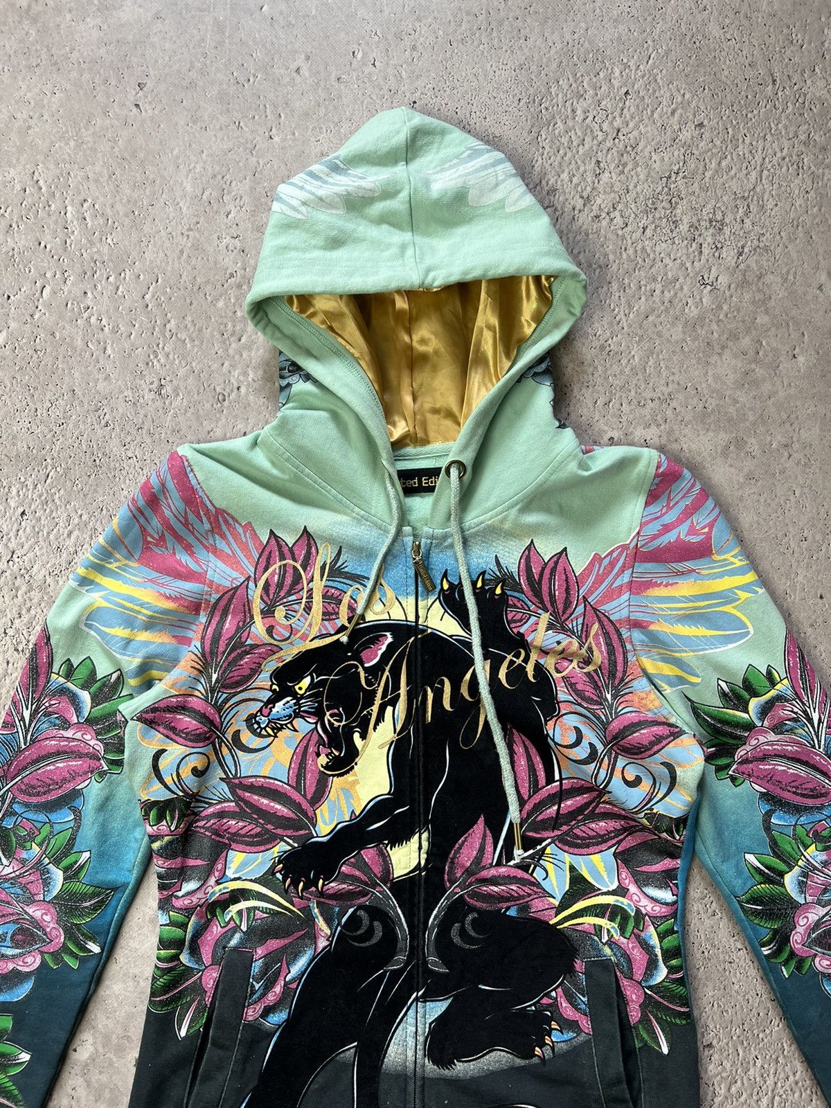 Christian Audigier × Ed Hardy × Vintage SALE💣💣 Ed Hardy Christian Audigier vintage zip hoodie black Size US S / EU 44-46 / 1 - 3 Thumbnail