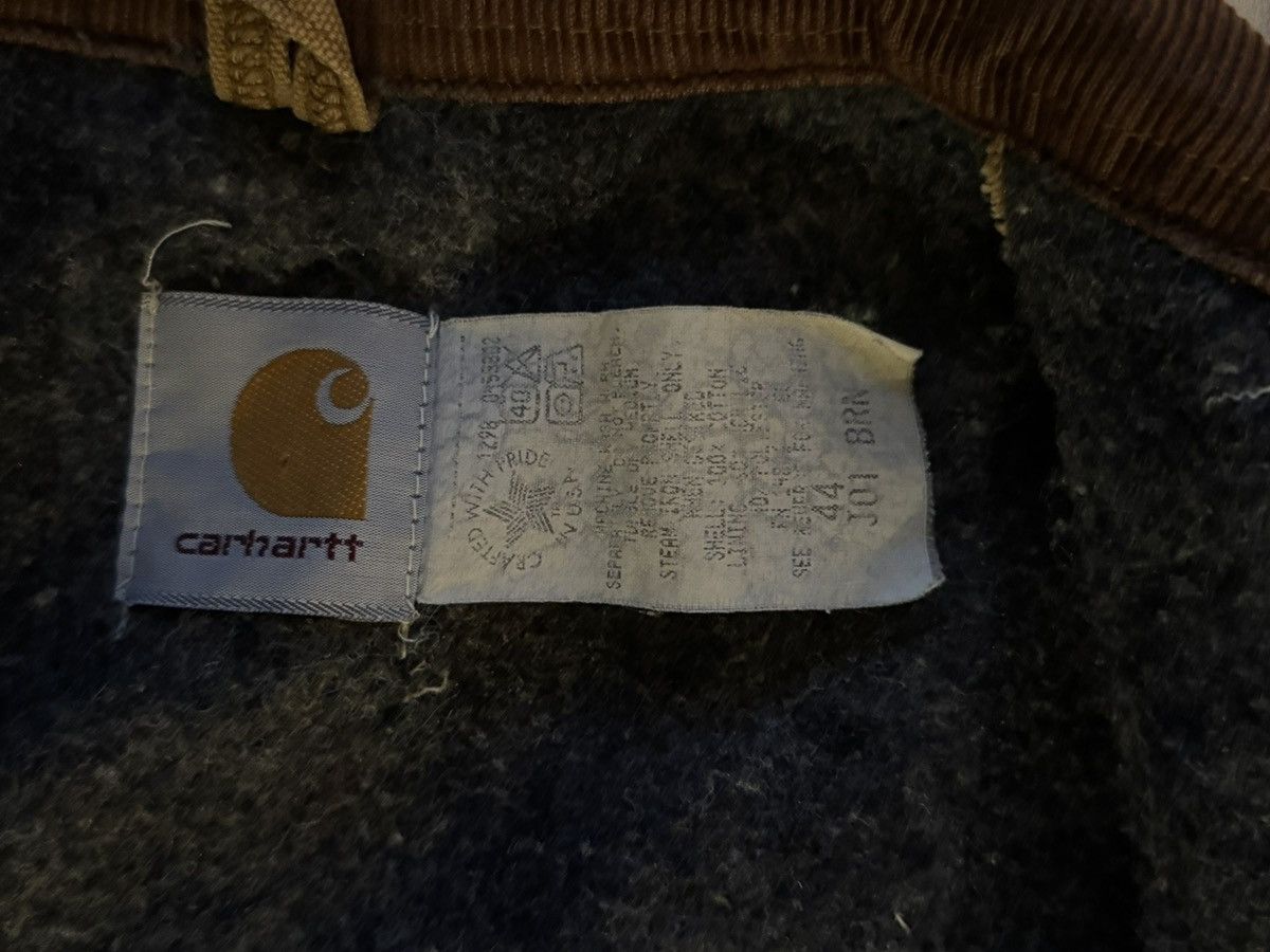 Carhartt Vintage Carhartt Detroit Jacket Blanket Lined Tan Brown USA Size US S / EU 44-46 / 1 - 17 Thumbnail