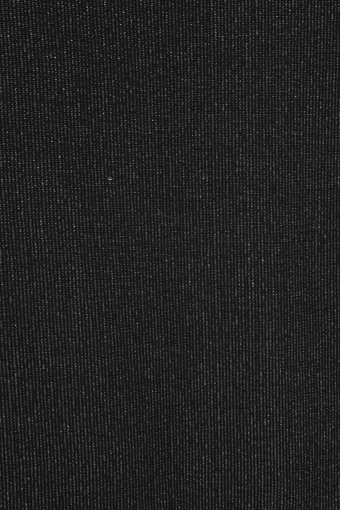Sarah Pacini Sarah Pacini Black Metallic Knit Cap-Sleeve Tunic Size ONE SIZE - 6 Thumbnail