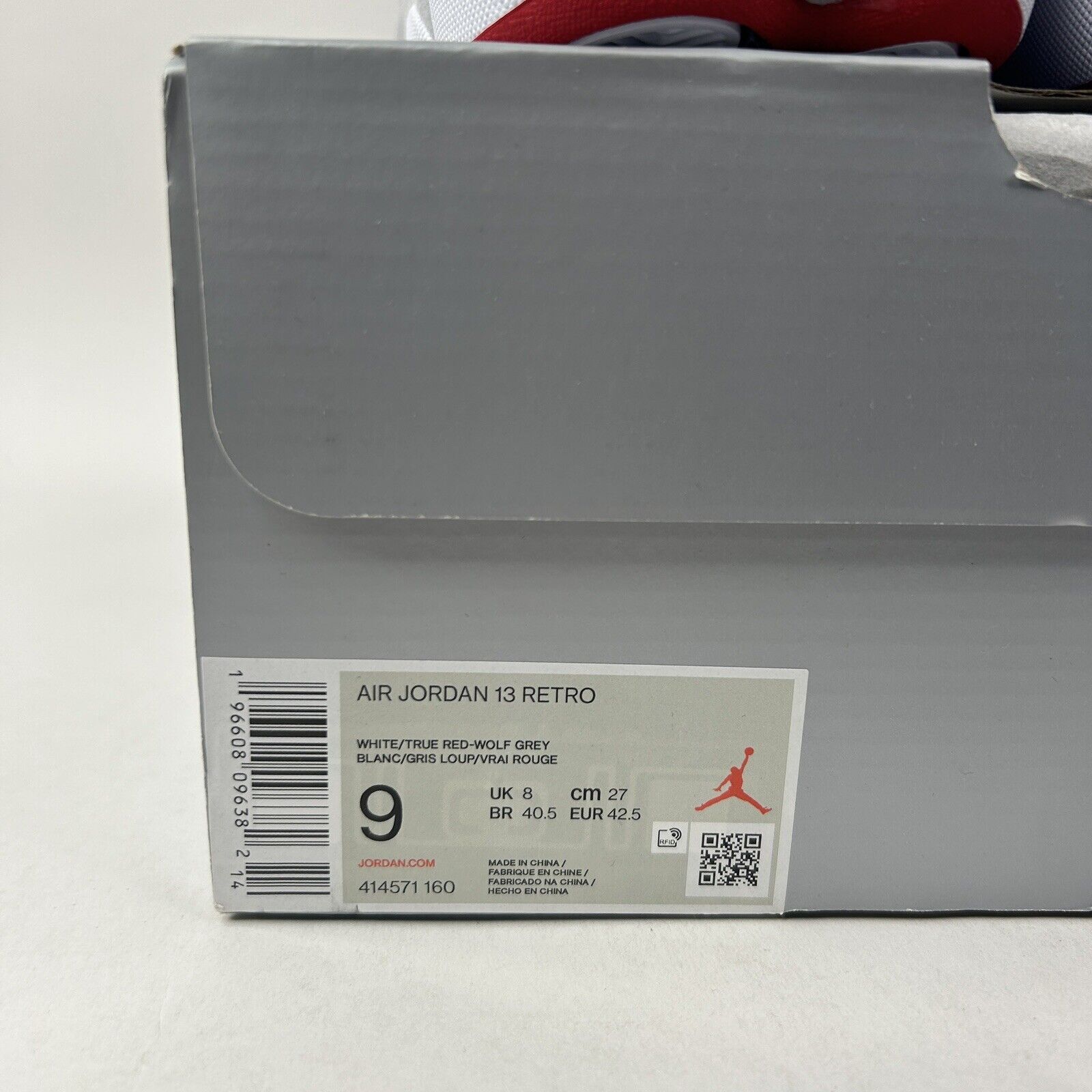 Jordan Brand Nike Air Jordan 13 Retro "Wolf Grey" 2024 Size US 9 / EU 42 - 5 Thumbnail