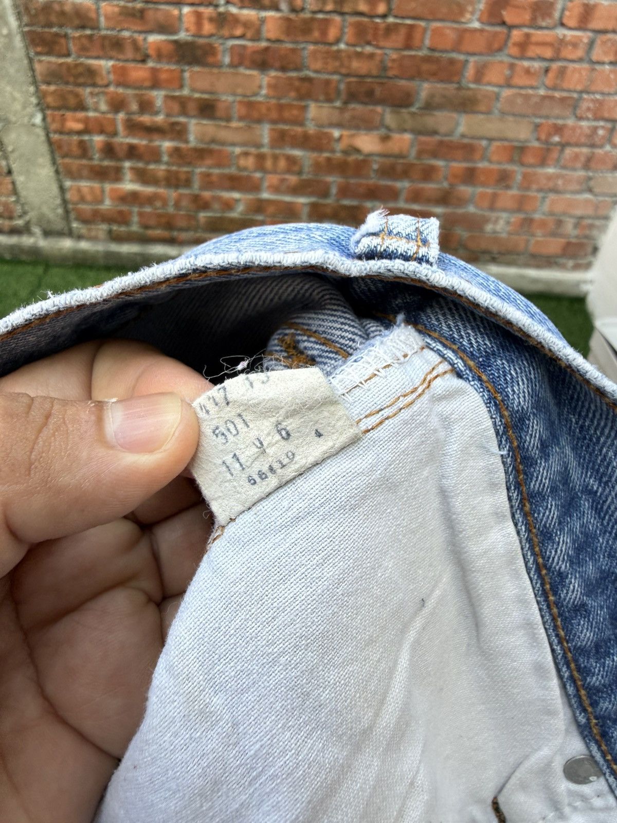 Levi's Vintage Clothing W32x30 Vintage levi’s 501 redline 80s made in USA Size US 32 / EU 48 - 8 Thumbnail