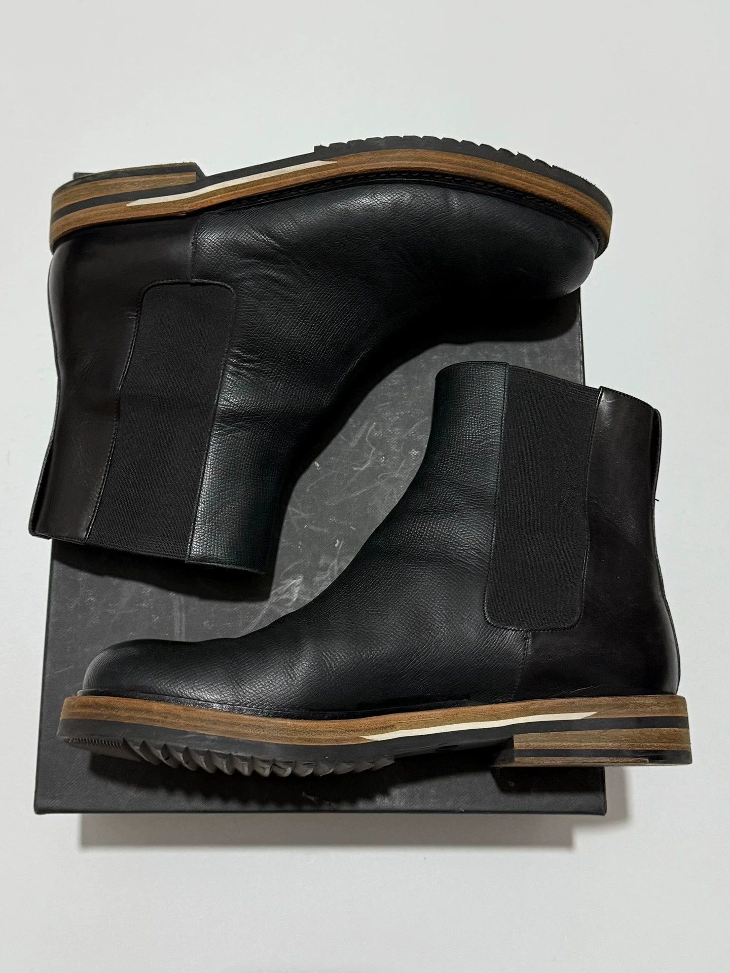 Dior Dior Grainy Calfskin Chelsea Boots FW12 KVA Show Piece Size US 8.5 / EU 41-42 - 7 Thumbnail