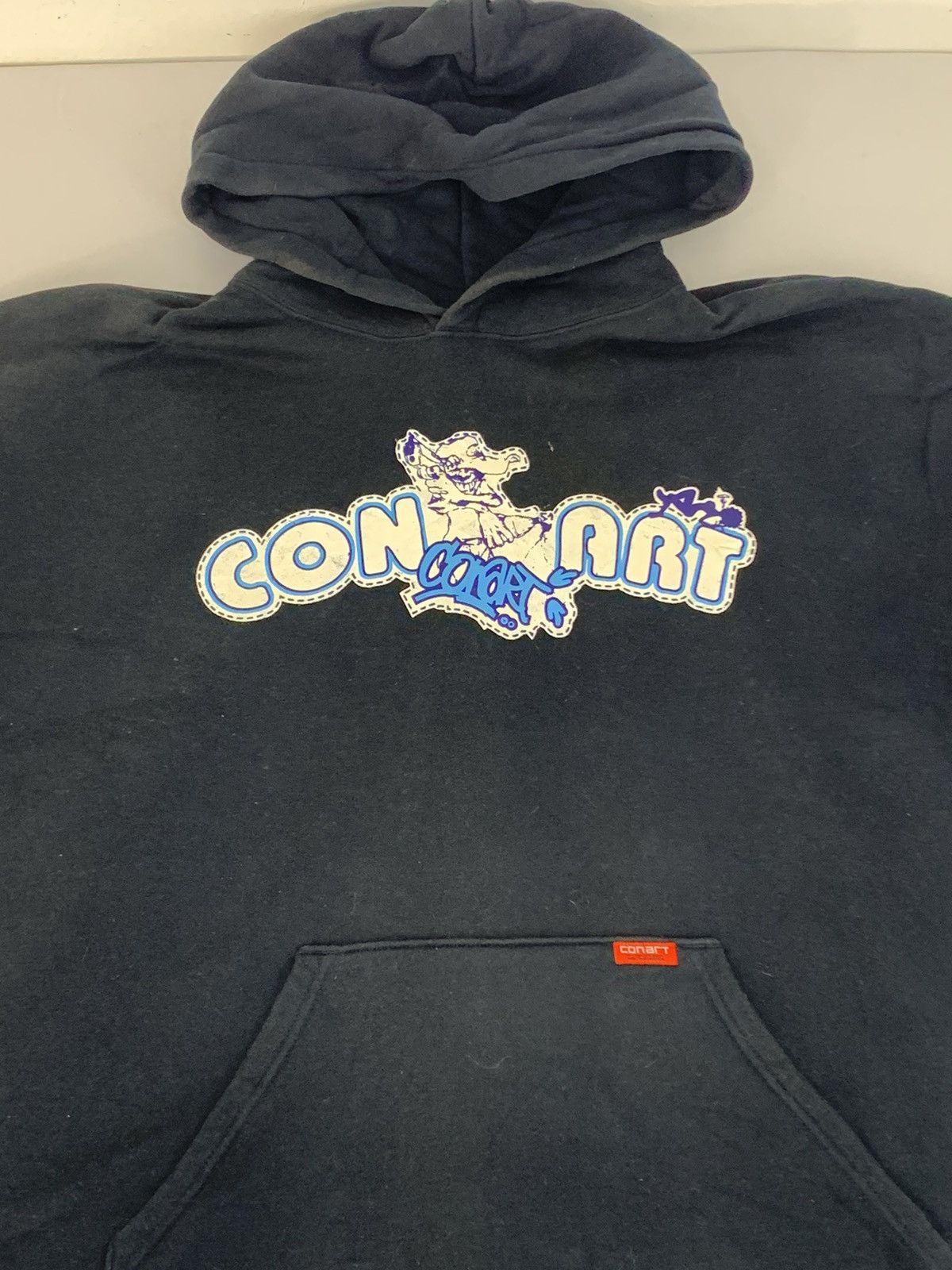 Japanese Brand Hype 90s Conart 91 La Pullover Hoodies Big Pocket Size US XL / EU 56 / 4 - 2 Thumbnail