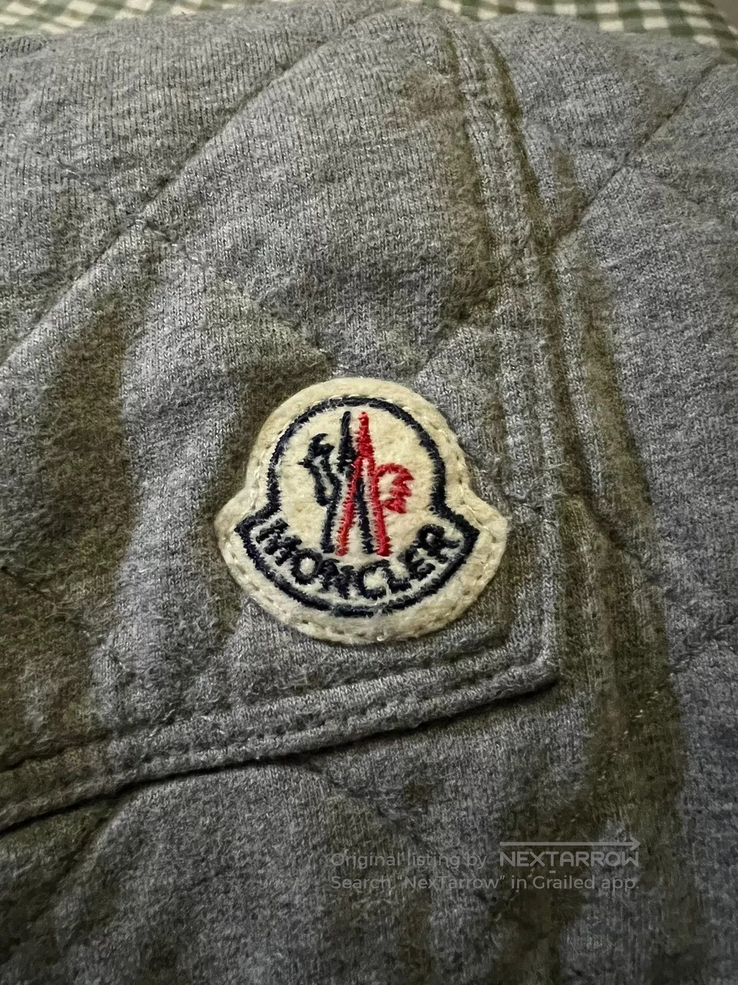 Moncler moncler quilted gray casual sports pants. Size US 44 / EU 60 - 3 Thumbnail