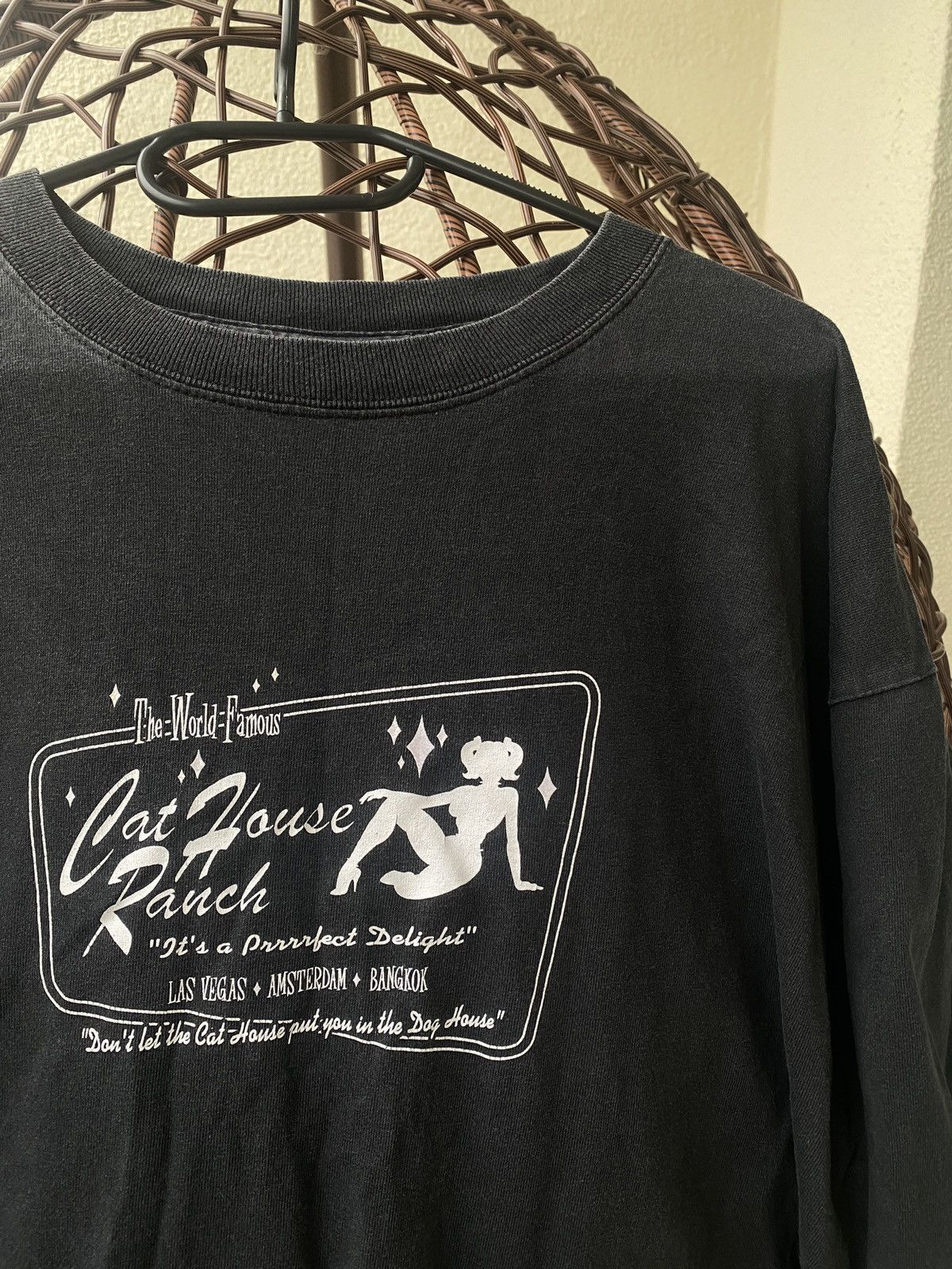 No Fear No fear ultra rare porn the world famous cat house ranch tee Size US XL / EU 56 / 4 - 6 Thumbnail