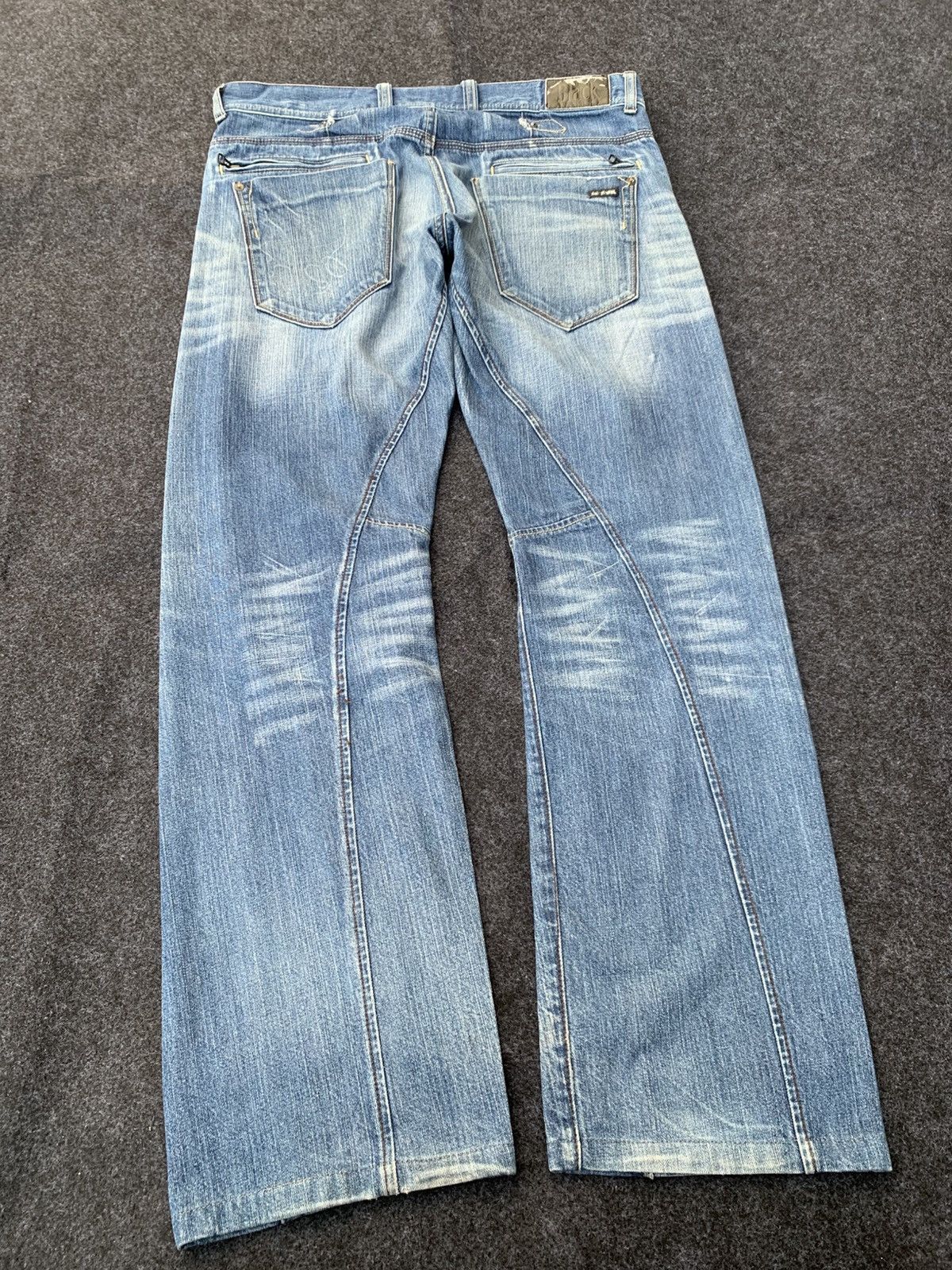 Number (N)ine BACK NUMBER BLACK JEAN LIKE NUMBER NINE. Size US 35 - 3 Thumbnail
