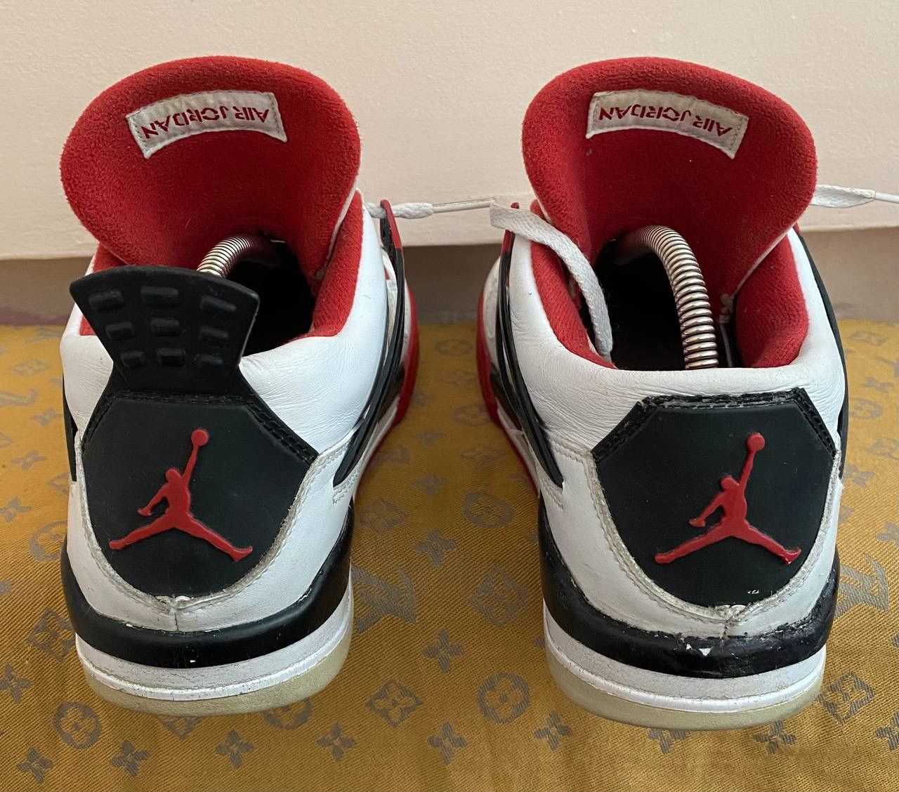 Jordan Brand × Nike × Vintage 📌Nike Air Jordan 4 Retro “Fire Red” 2012 Sneakers 308497-110 Size US 8.5 / EU 41-42 - 7 Thumbnail
