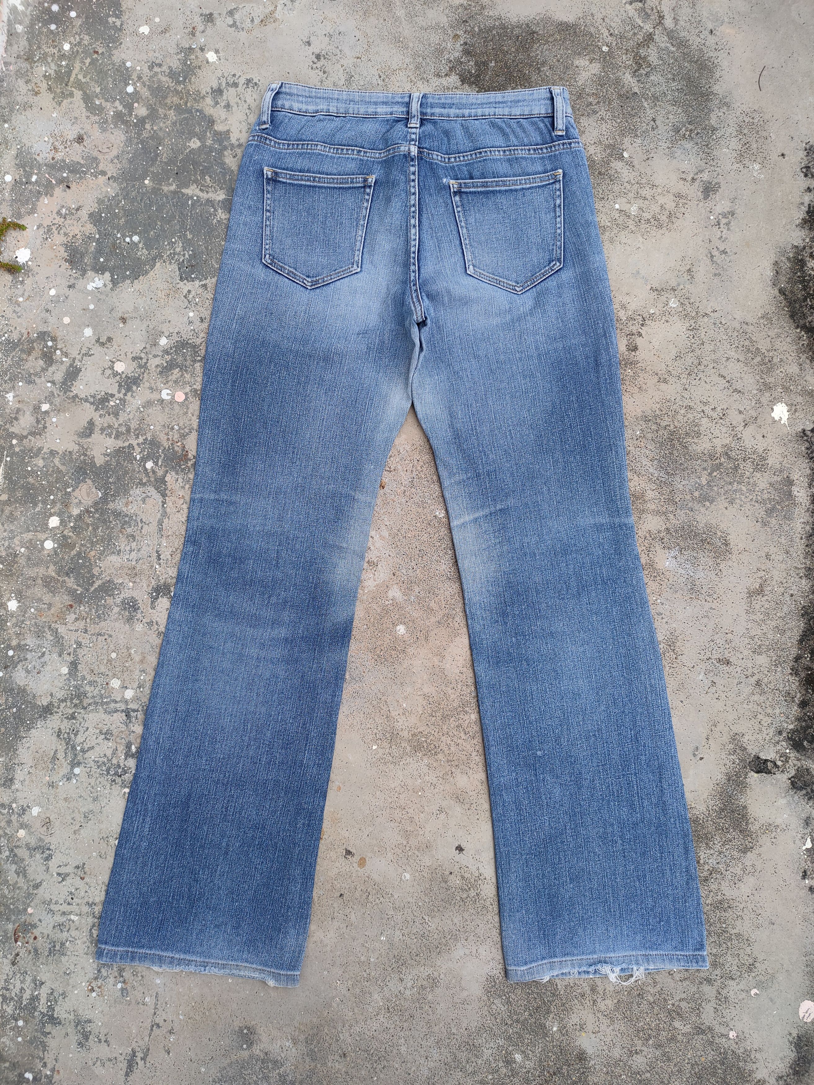 Japanese Brand × Jean × Vintage FLARE VINTAGE JAPANESE FADED JEANS DENIM PANTS Size US 29 - 7 Thumbnail