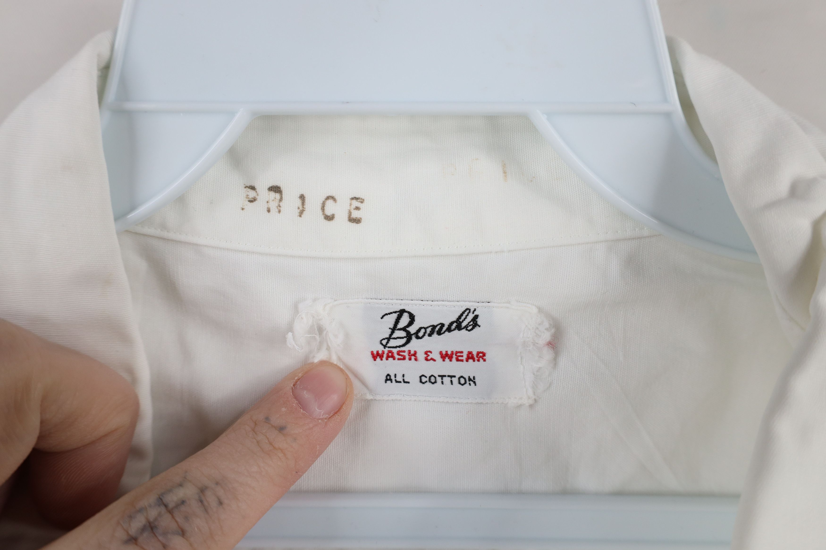 Vintage Vintage 50s 60s Streetwear Short Sleeve Collared Shirt USA Size US XXL / EU 58 / 5 - 7 Thumbnail