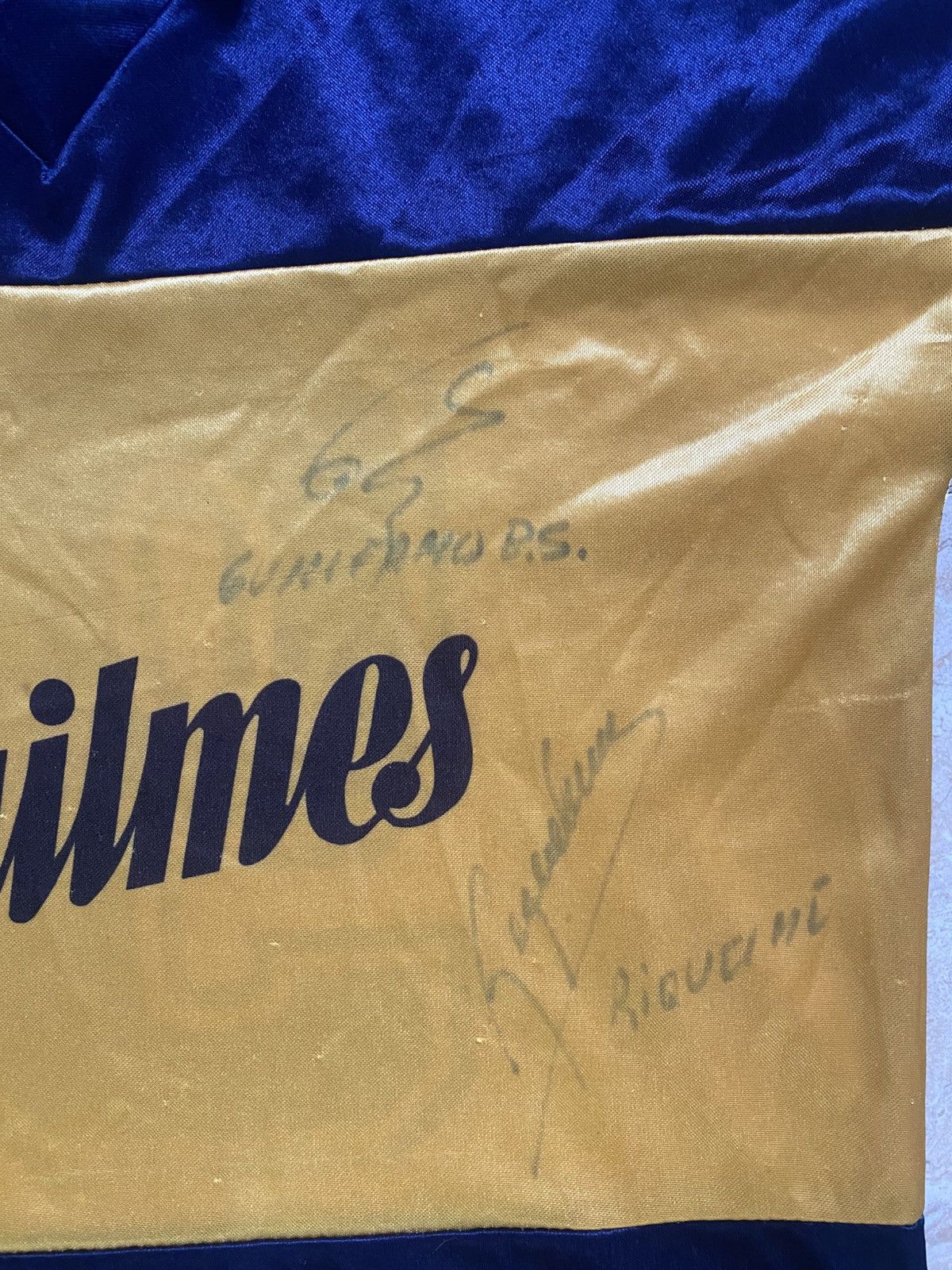 Vintage Boca juniors vintage jersey signed by 4 players Size US XS / EU 42 / 0 - 6 Thumbnail
