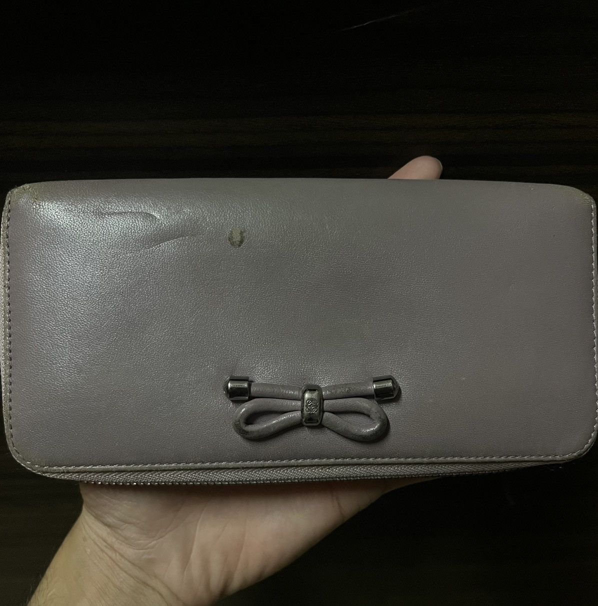 Loewe Loewe Bow Ribbon Long Wallet Size ONE SIZE - 2 Thumbnail
