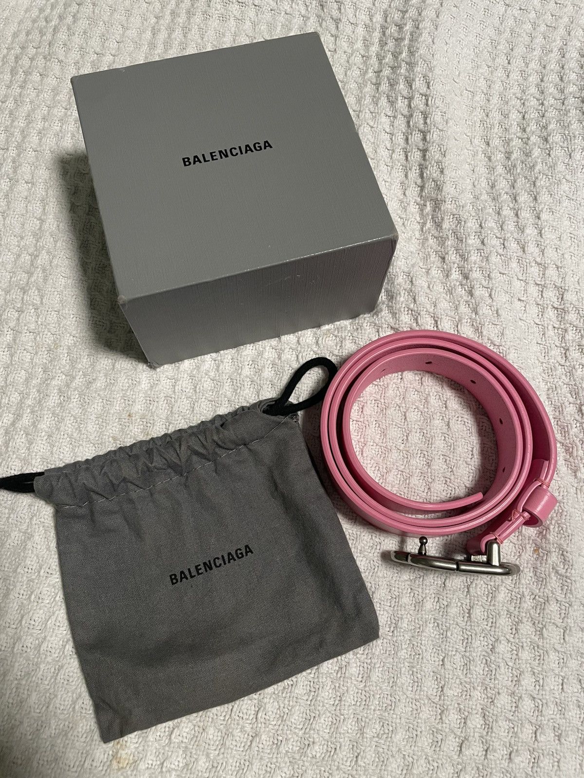 Balenciaga Balenciaga Thin Belt Size ONE SIZE - 1 Thumbnail