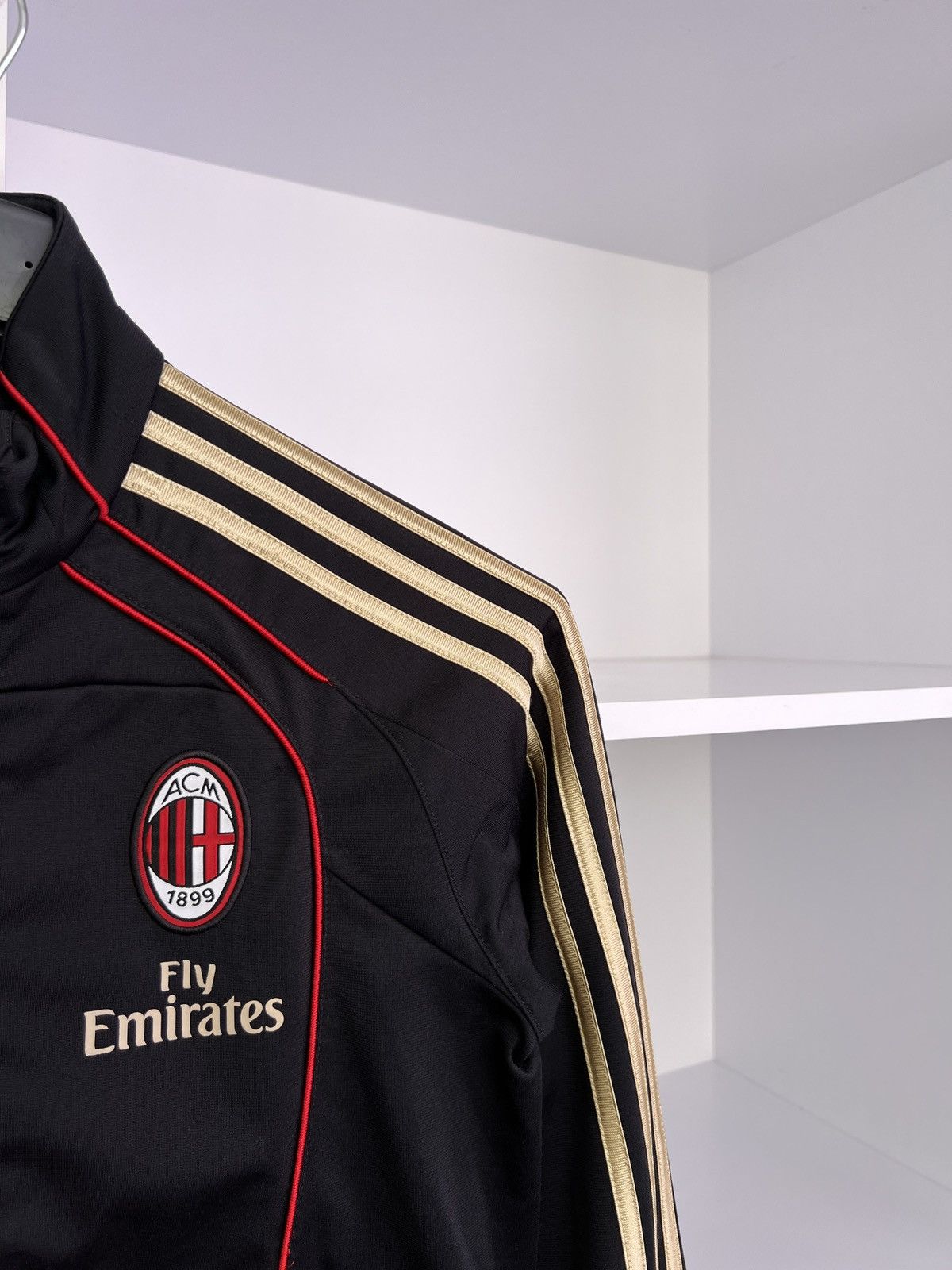 Adidas × Vintage Vintage AC MILAN 2010 TRACK TOP KIDS JACKET ADIDAS FOOTBALL Size US XXS / EU 40 - 6 Thumbnail
