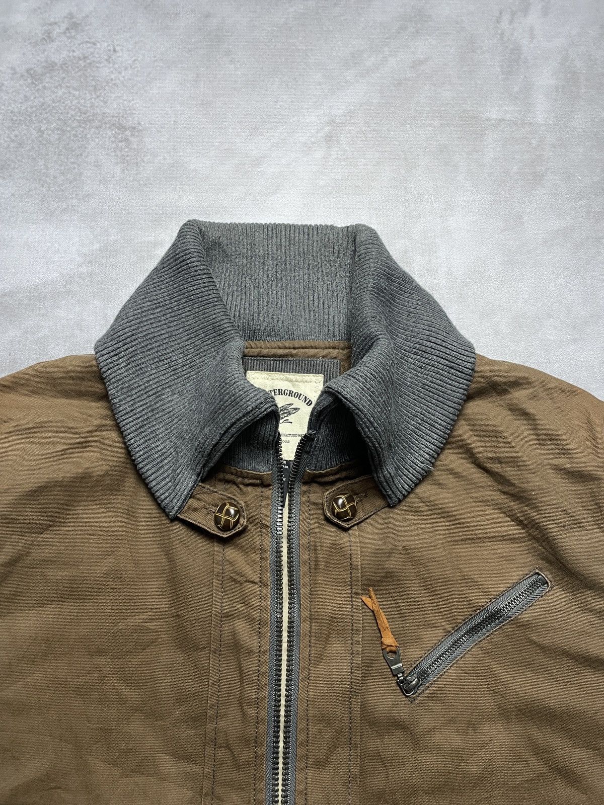 Hysteric Glamour × Japanese Brand 2000’s Masterground - Military Workwear Jacket Size US L / EU 52-54 / 3 - 6 Thumbnail