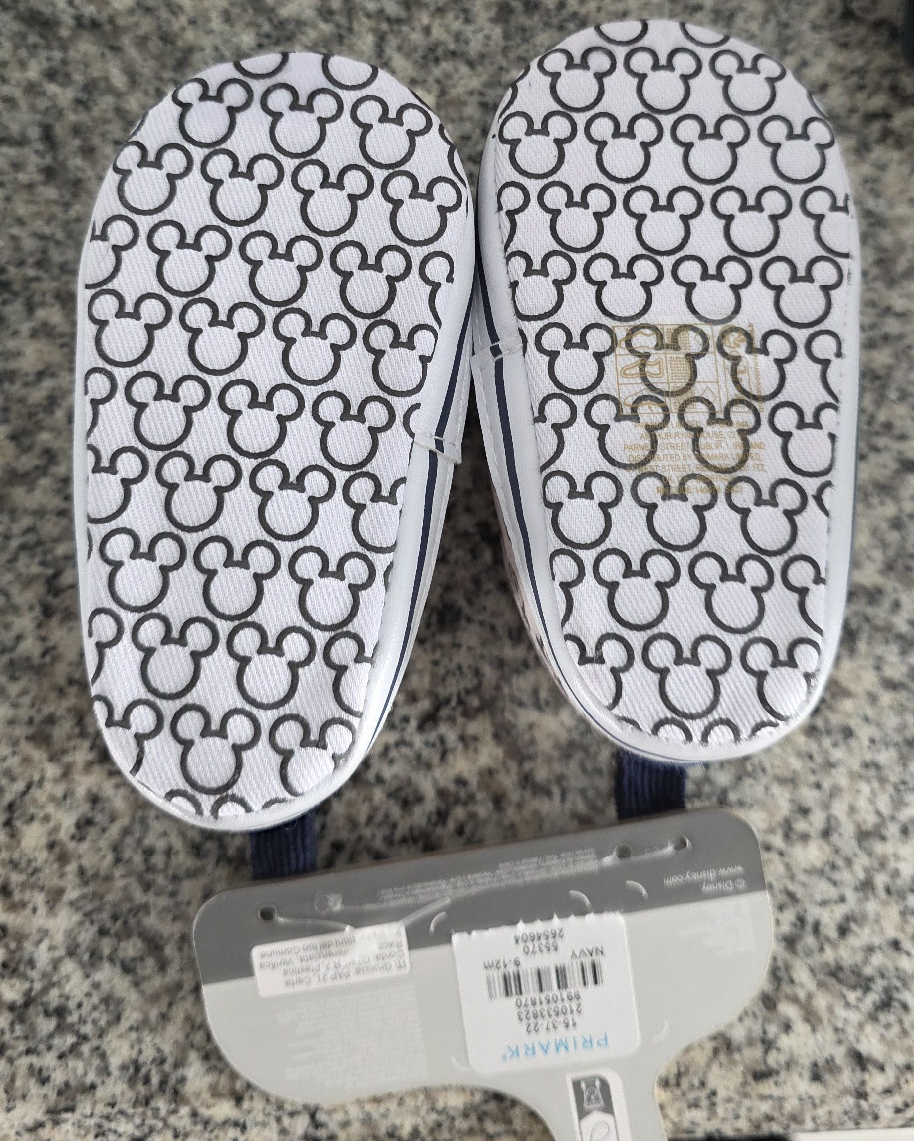 Disney NWT Primark Disney Baby Mickey Mouse Shoes 9-12 Months Size US 5 / EU 37 - 4 Thumbnail