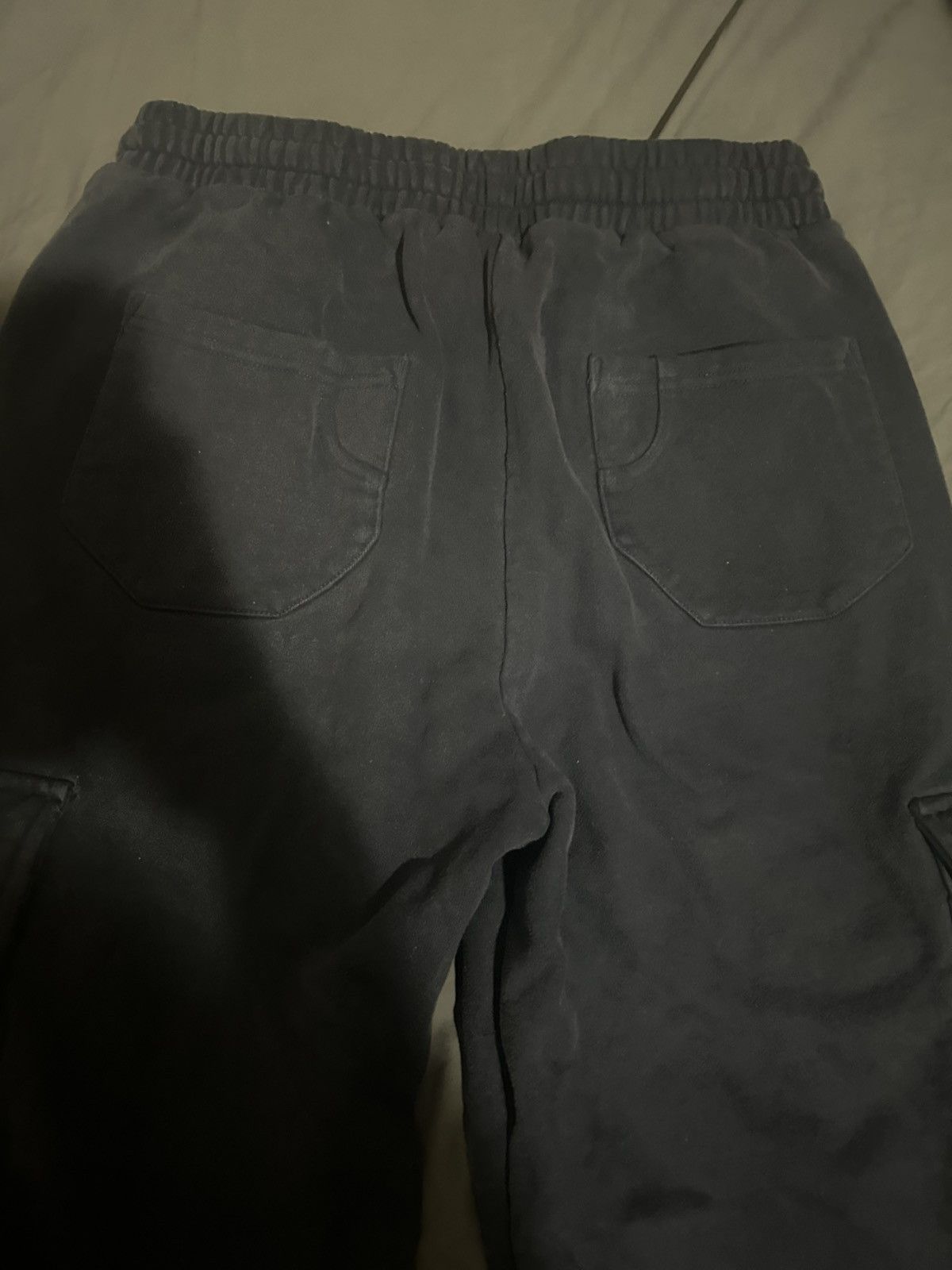 Japanese Brand × Vintage Ditch La Navy Cargo Sweatpants Size US 30 / EU 46 - 6 Thumbnail
