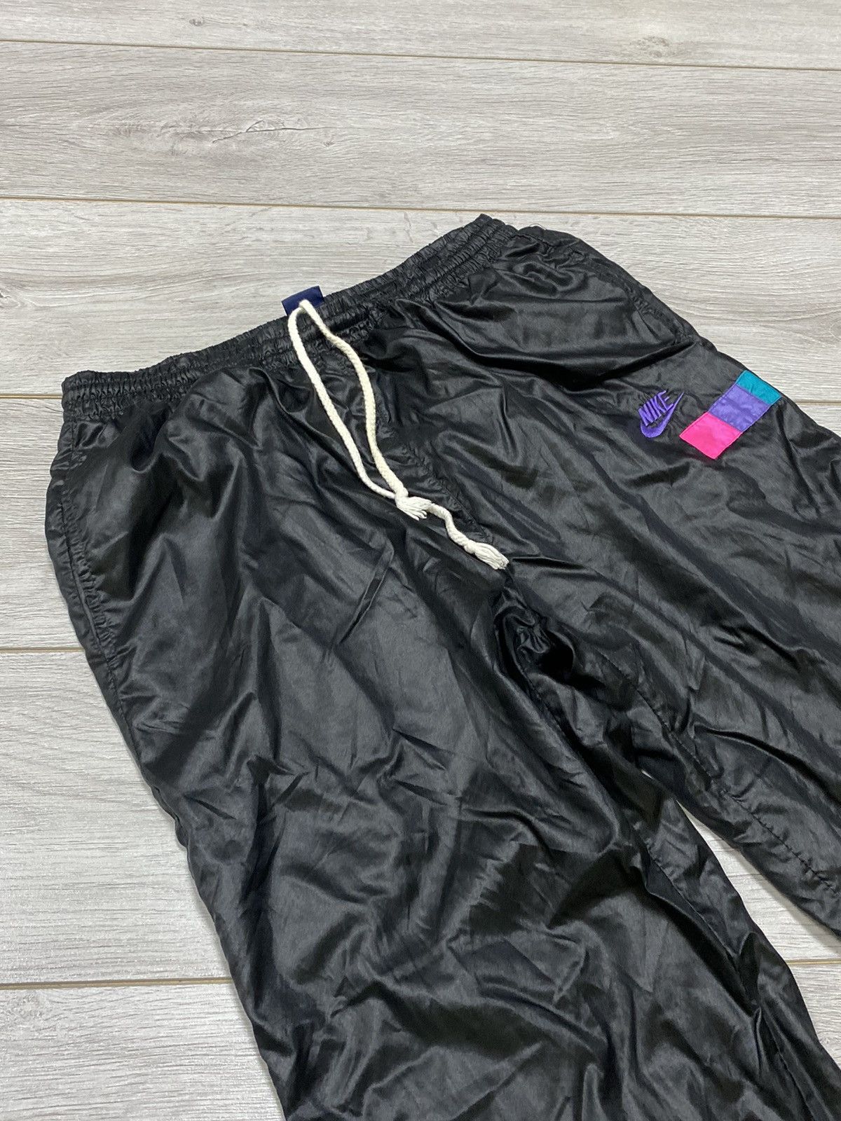 Nike Nike 80-90s vintage nylon pants swoosh Size US 34 / EU 50 - 8 Thumbnail