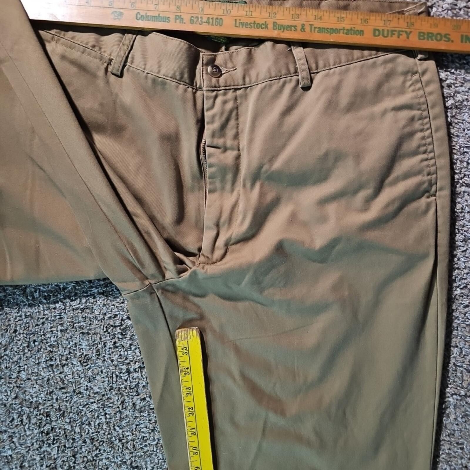 Cabelas Cabelas 38 Regular Outdoor Khakis Raw Hem Size US 38 / EU 54 - 3 Thumbnail
