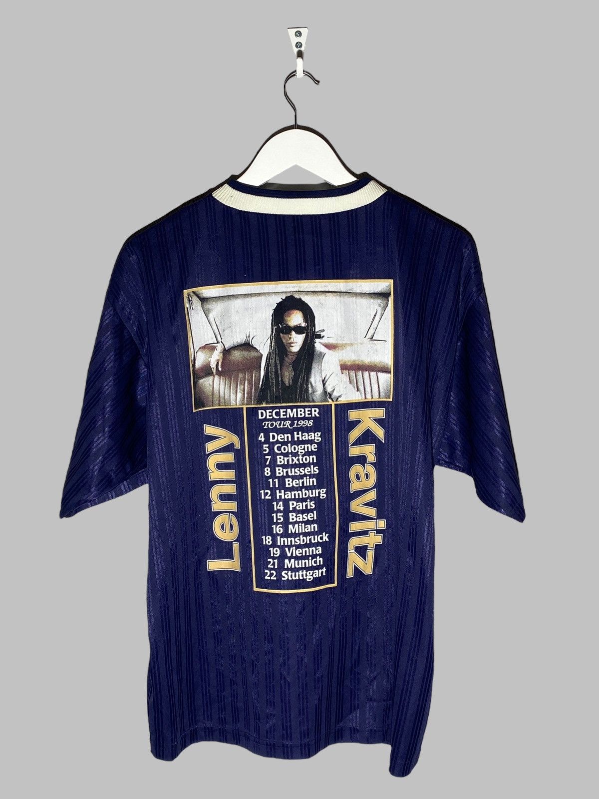 Band Tees × Vintage Vintage 1998 Lenny Kravitz 5 December Tour T-shirt Size US M / EU 48-50 / 2 - 2 Thumbnail