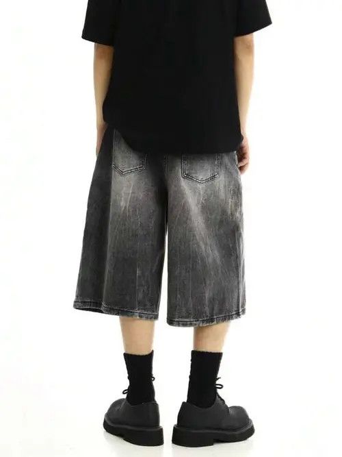 Japanese Brand × Vintage WASHED opium jorts GOTHIC punk Y2K Size US 34 / EU 50 - 3 Thumbnail