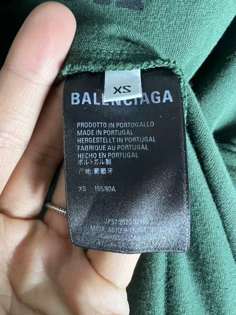 Balenciaga Balenciaga Dark green short sleeve Size US XS / EU 42 / 0 - 3 Thumbnail
