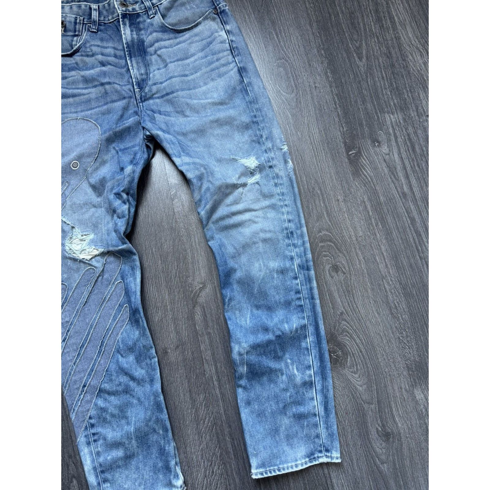 G-Star × Pharrell × Vintage Vintage G star Pharell Wiliams for G-Star Denim Pants Size US 33 - 2 Thumbnail