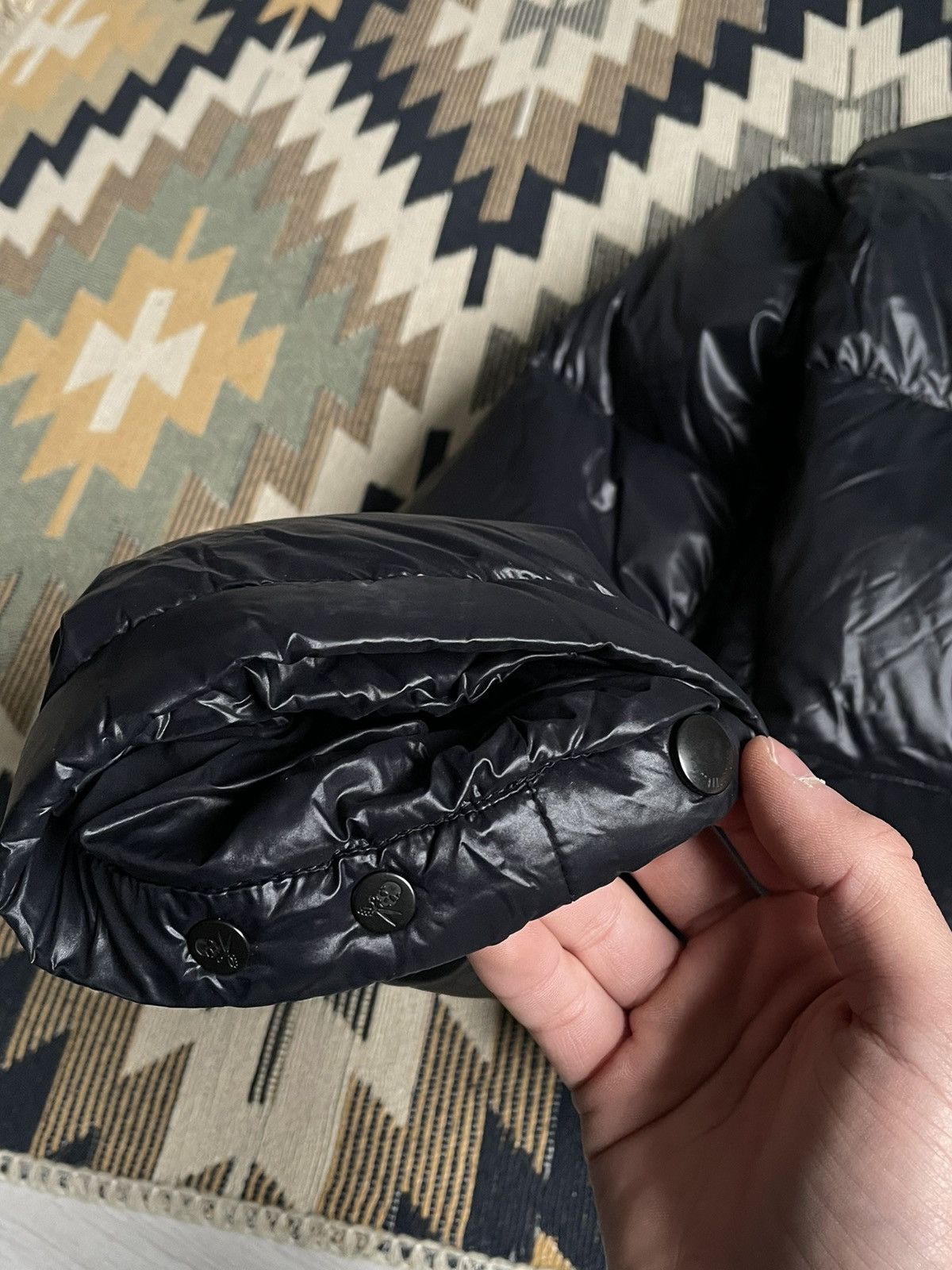 Designer × Unravel Project Unravel Project Ben Teverniti Cropped Down Jacket Size S / US 4 / IT 40 - 10 Thumbnail