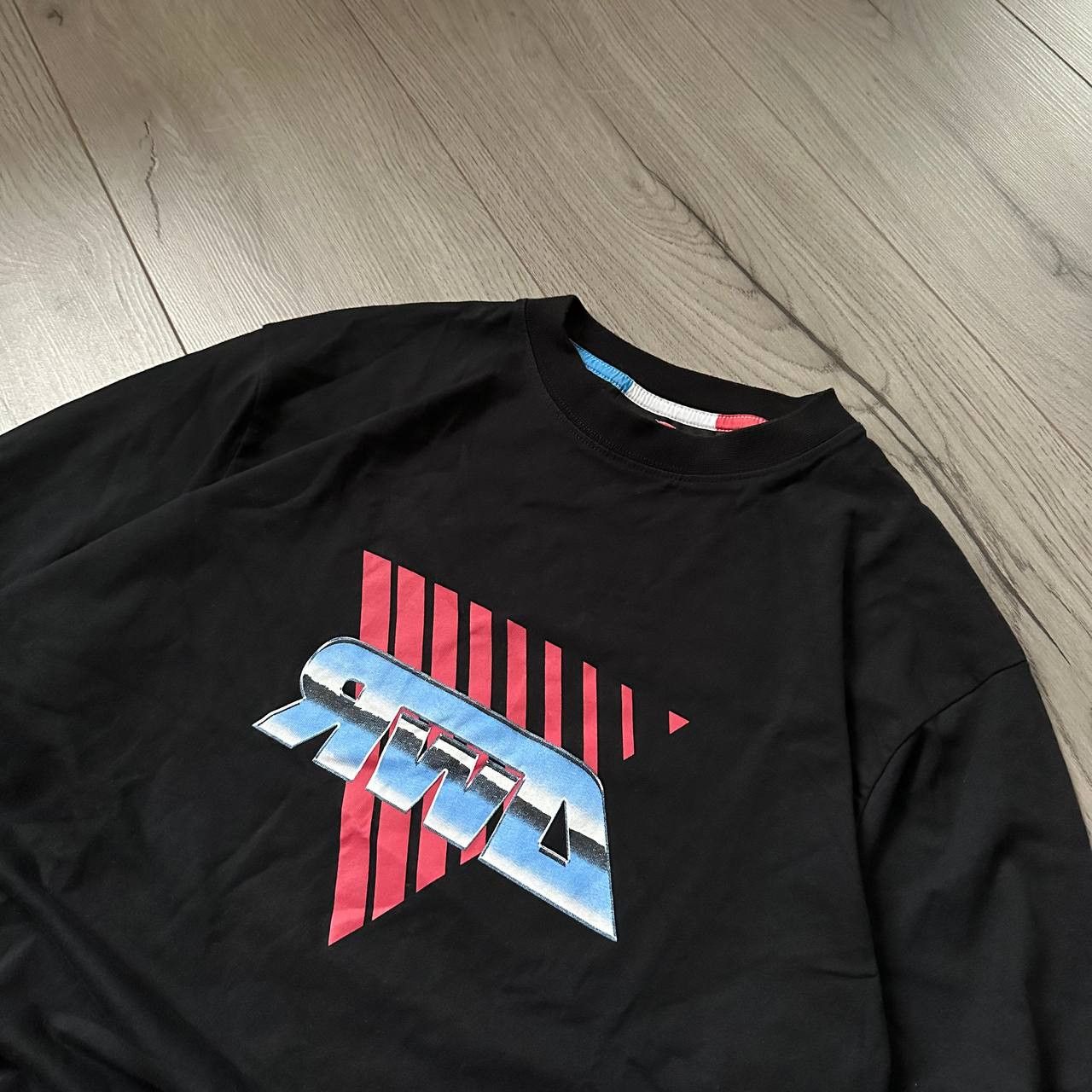 Vintage 3D Logo RWD Rewind France Black Avant Garde Long Sleeve Size US M / EU 48-50 / 2 - 2 Thumbnail
