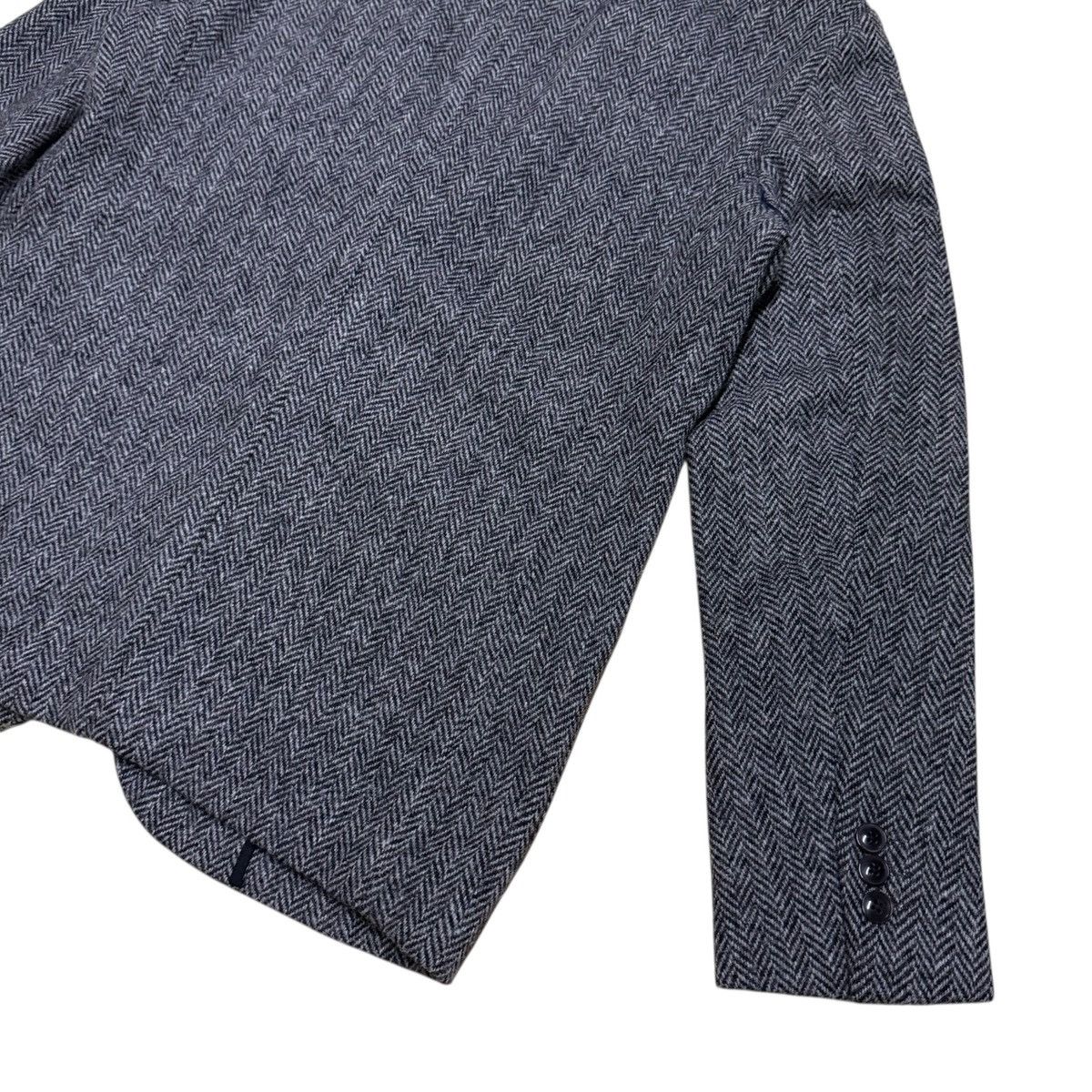 Harris Tweed Harris Tweed Tomorrowland Wool Minimalist Blazer Size 42R - 7 Thumbnail