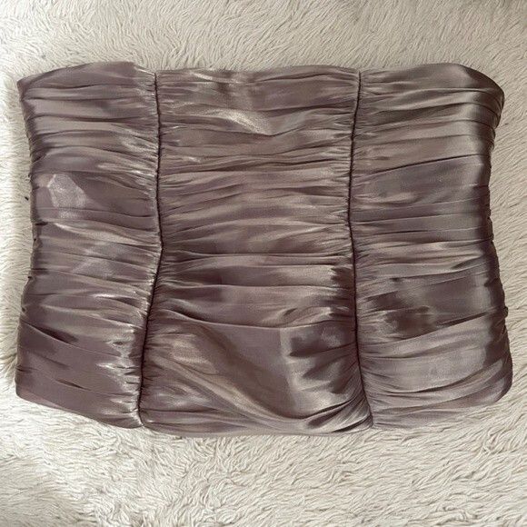 Joseph Ribkoff Vintage Joseph Ribkoff Ruched Crop Sleeveless Bustier Top Size XL / US 12-14 / IT 48-50 - 8 Thumbnail