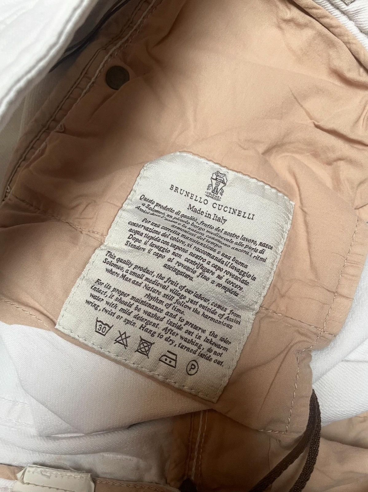 Brunello Cucinelli Bruno Cuccineli woman jeans (sit on man) Size 42" / US 20 - 9 Thumbnail