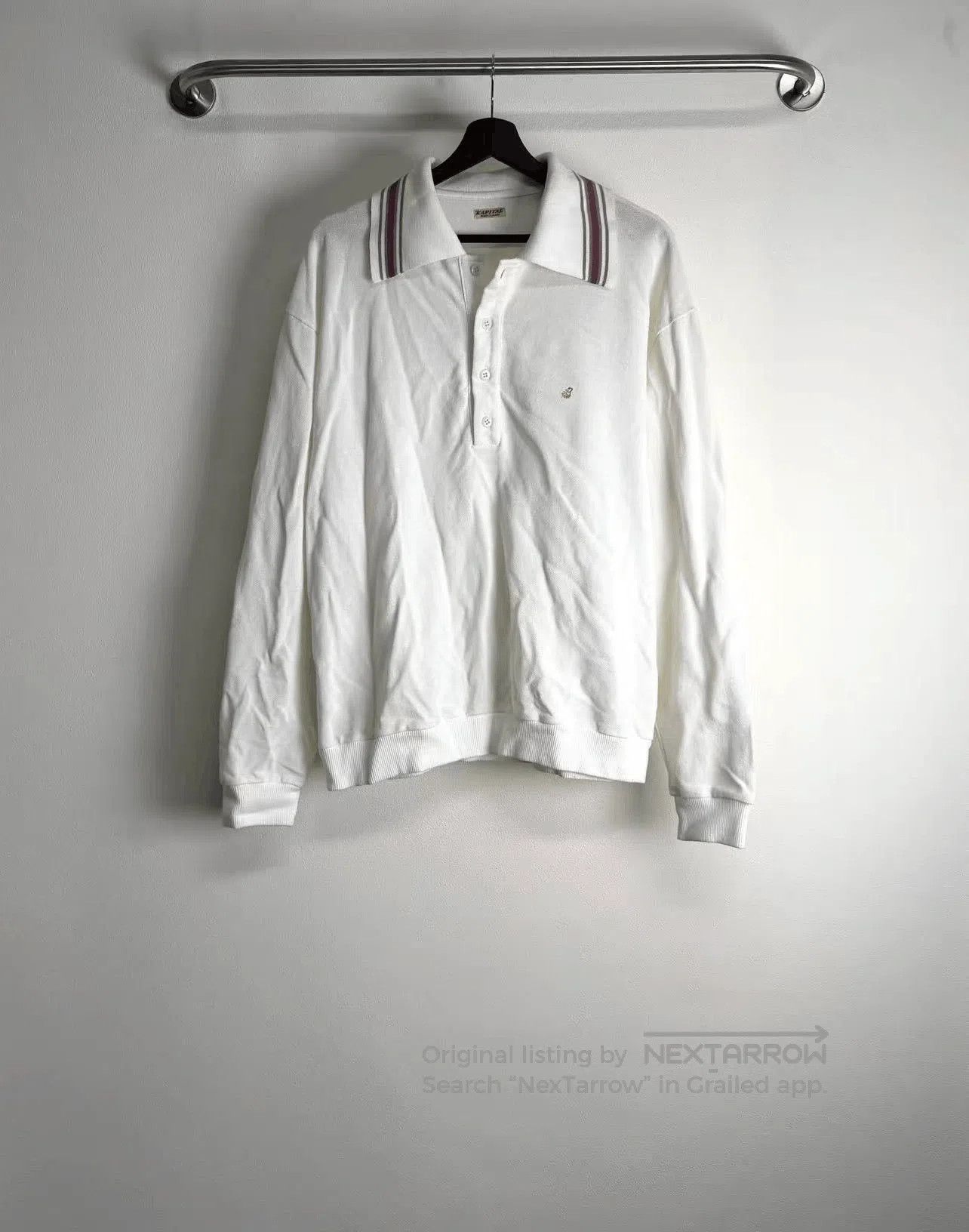 Kapital KAPITAL White Polo Shirt. Size US L / EU 52-54 / 3 - 1 Thumbnail