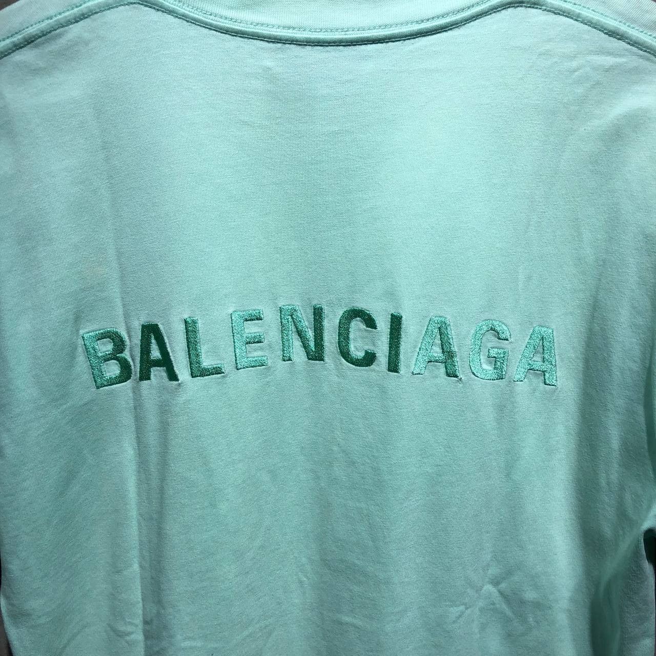 Balenciaga Balenciaga Embroidered tee Size US M / EU 48-50 / 2 - 2 Thumbnail