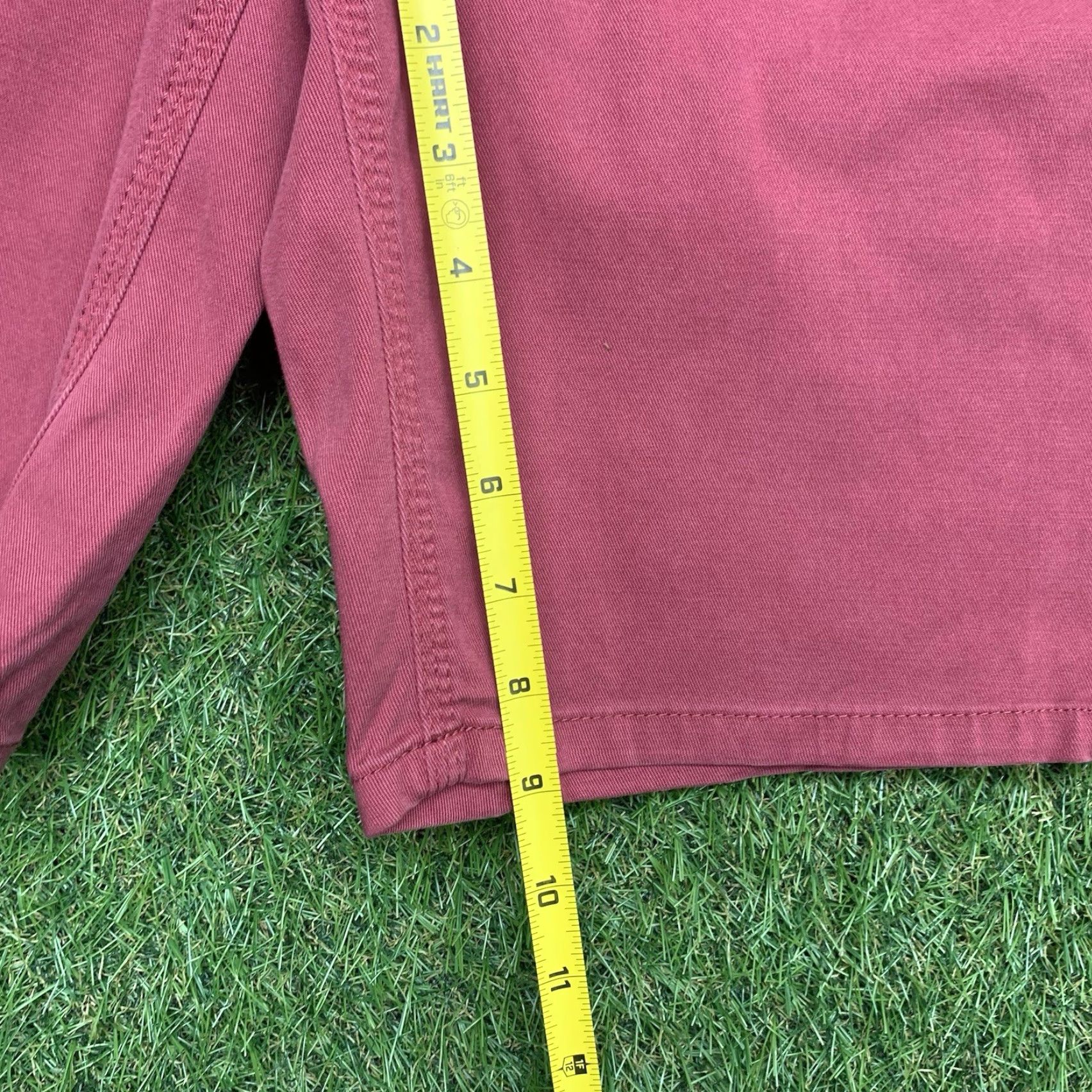 DUER DUER Men's Chino Shorts 28 Red Stretch Casual Travel Pockets 9-Inch Inseam Size US 28 / EU 44 - 7 Thumbnail