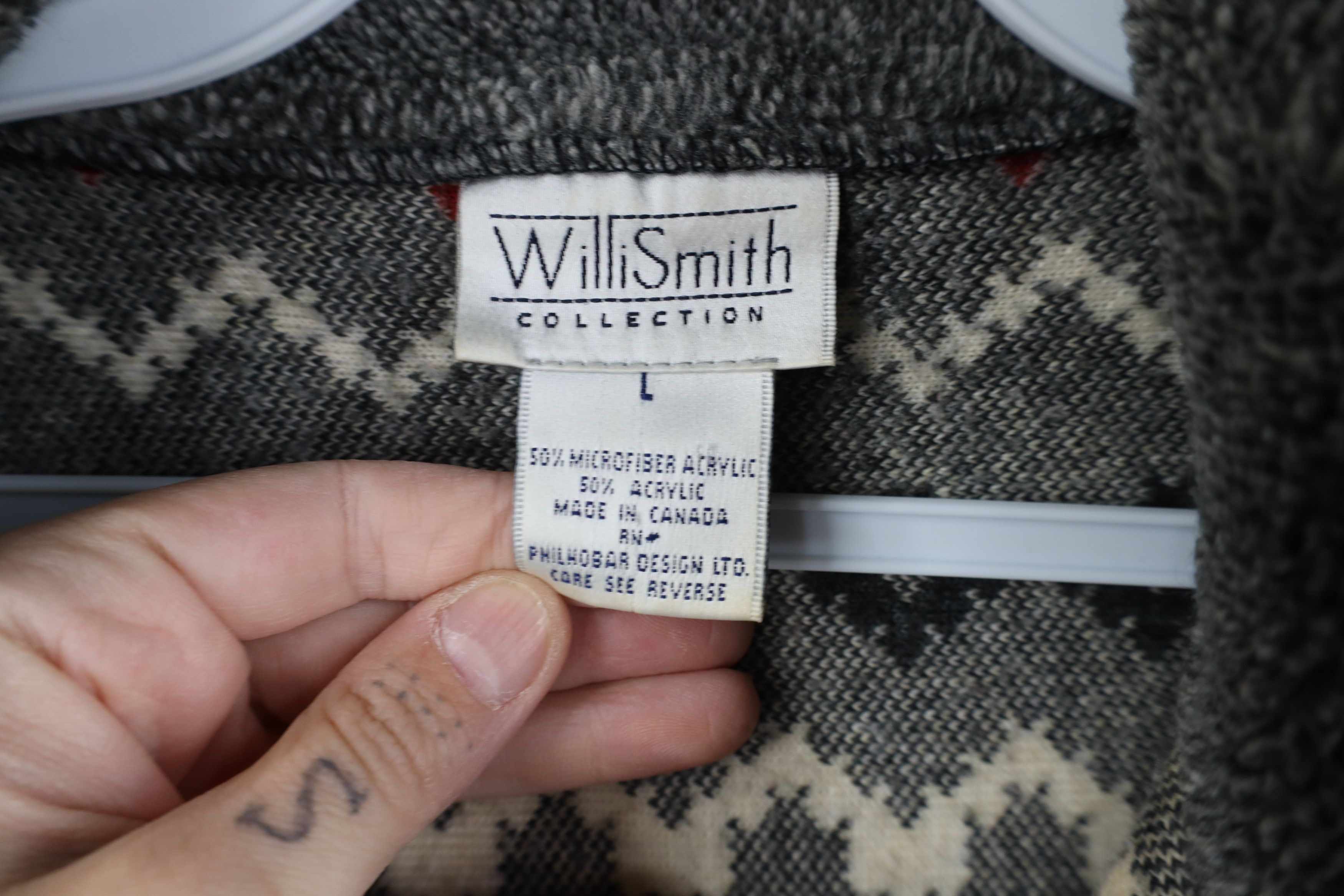 Vintage Vintage 90s Streetwear Fleece Fair Isle Half Zip Sweater Size L / US 10 / IT 46 - 8 Thumbnail