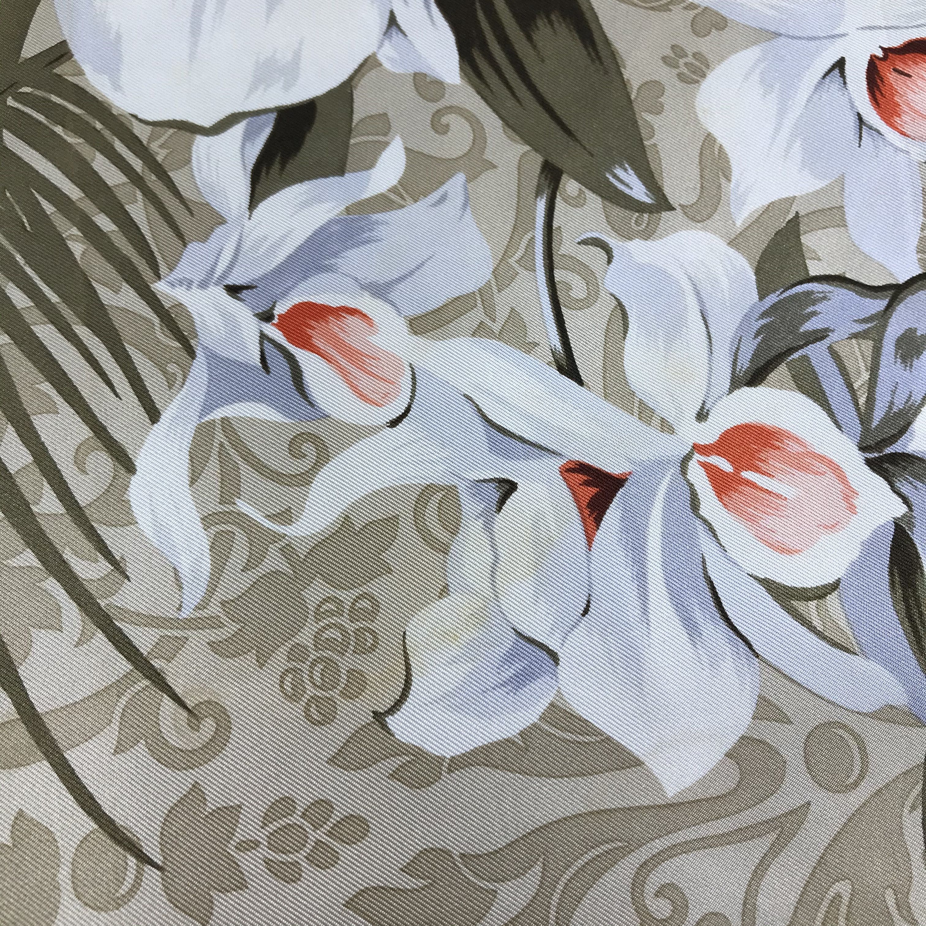 Nina Ricci Vintage Nina Ricci Silk Scarf Size ONE SIZE - 7 Thumbnail