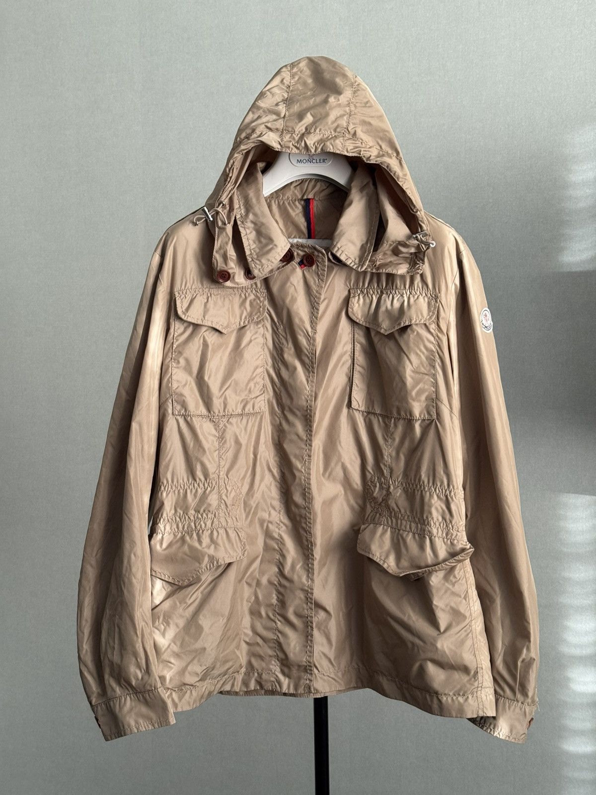 Moncler Moncler nylon shimmering jacket size 4 Size L / US 10 / IT 46 - 3 Thumbnail