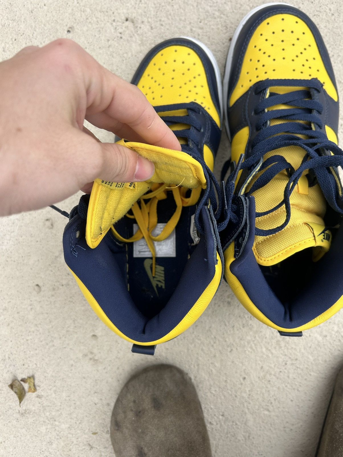 Nike × Other Nike dunk high Michigans Size US 9.5 / EU 42-43 - 6 Thumbnail