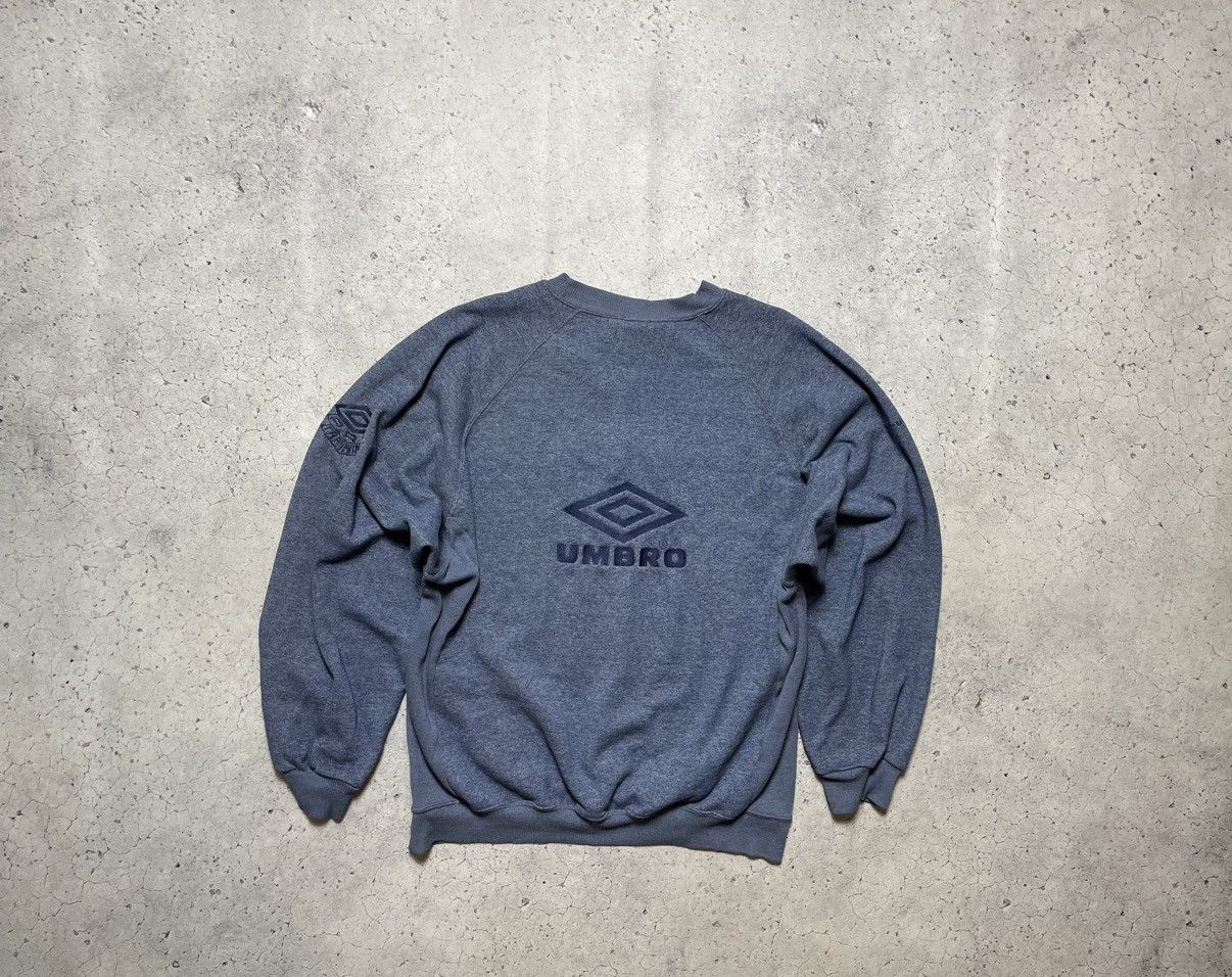 Umbro Vintage 90s Training Pro Rare Sweatshirt Umbro Big Logo Y2K Size US L / EU 52-54 / 3 - 2 Thumbnail