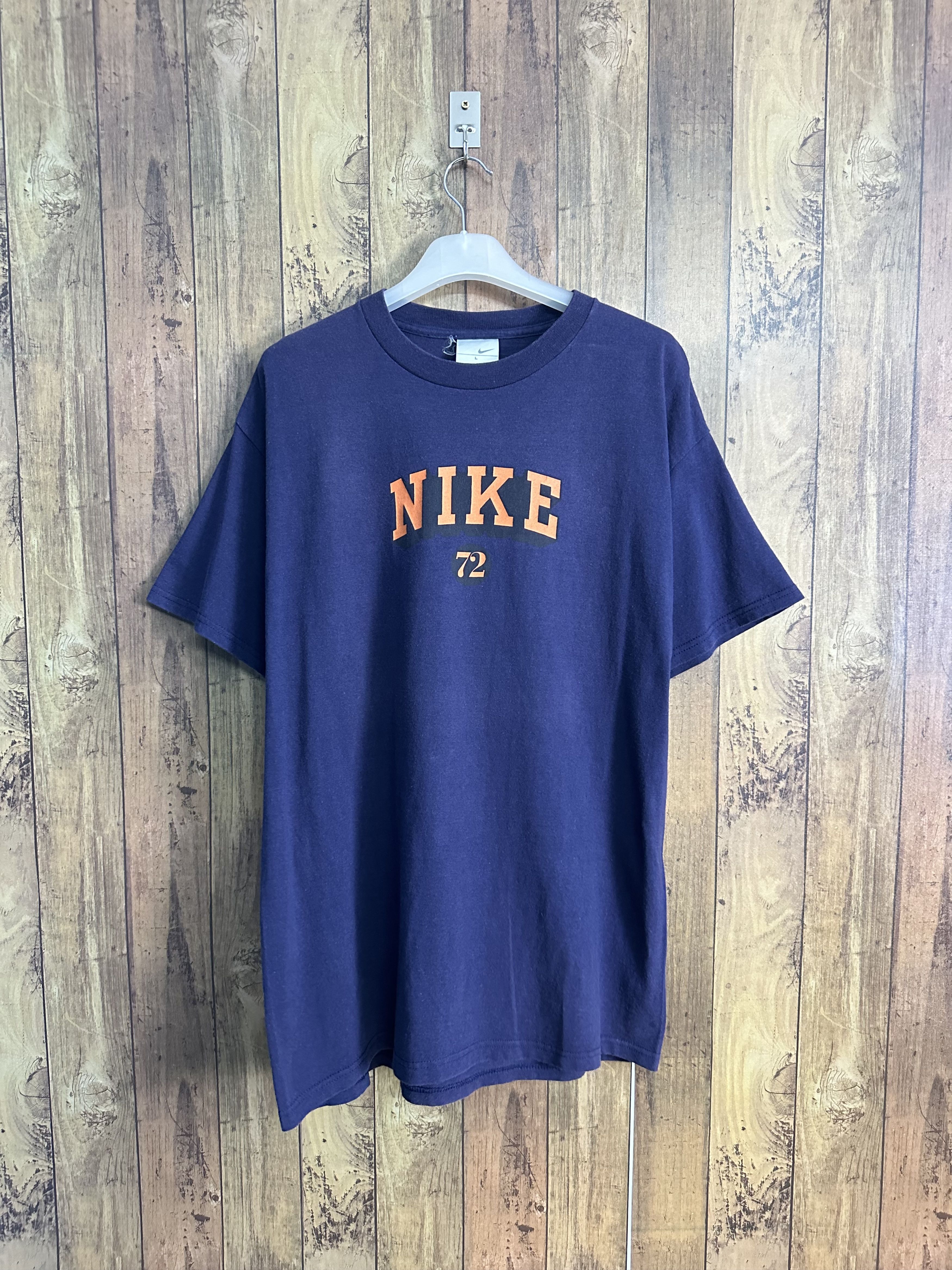 Nike Nike 72 Faded Washed Vintage Tshirt A348 Size US L / EU 52-54 / 3 - 1 Thumbnail