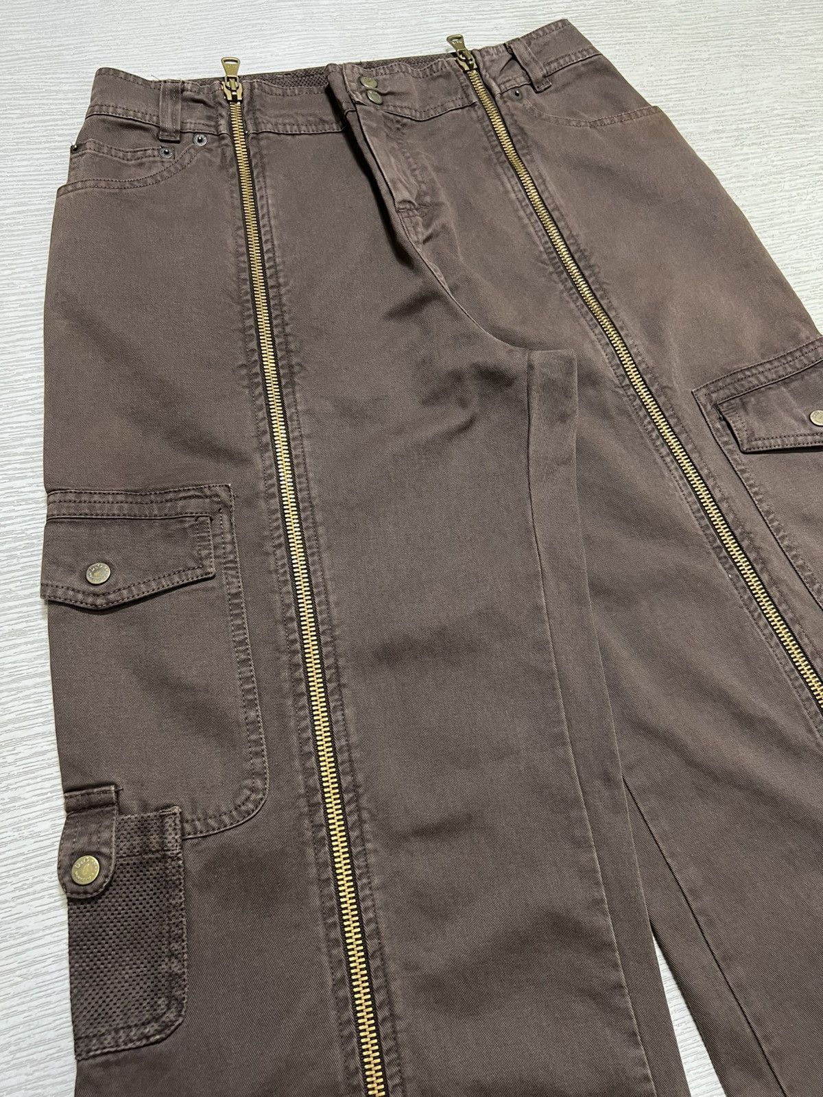 Dolce & Gabbana D&G - SS03 - Full Zip Parachute Aviator Cargo Pants Size US 28 / EU 44 - 7 Thumbnail