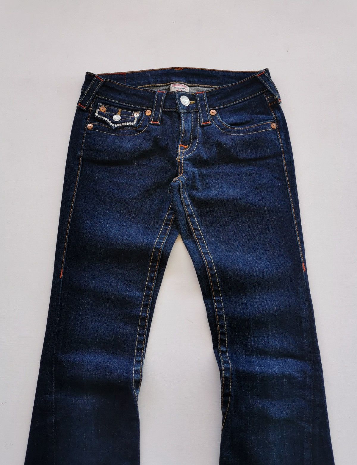 True Religion Diamond Trim True Religion Bootcut Flare Jeans Size 26" / US 2 / IT 38 - 6 Thumbnail