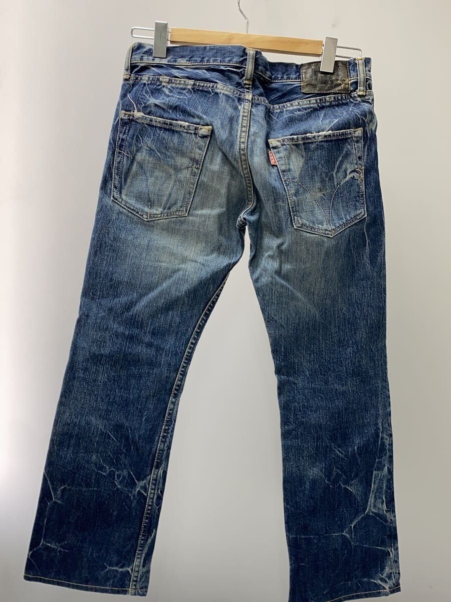 Hysteric Glamour Aged Patchwork Straight Leg Denim Jeans Size US 31 - 2 Thumbnail