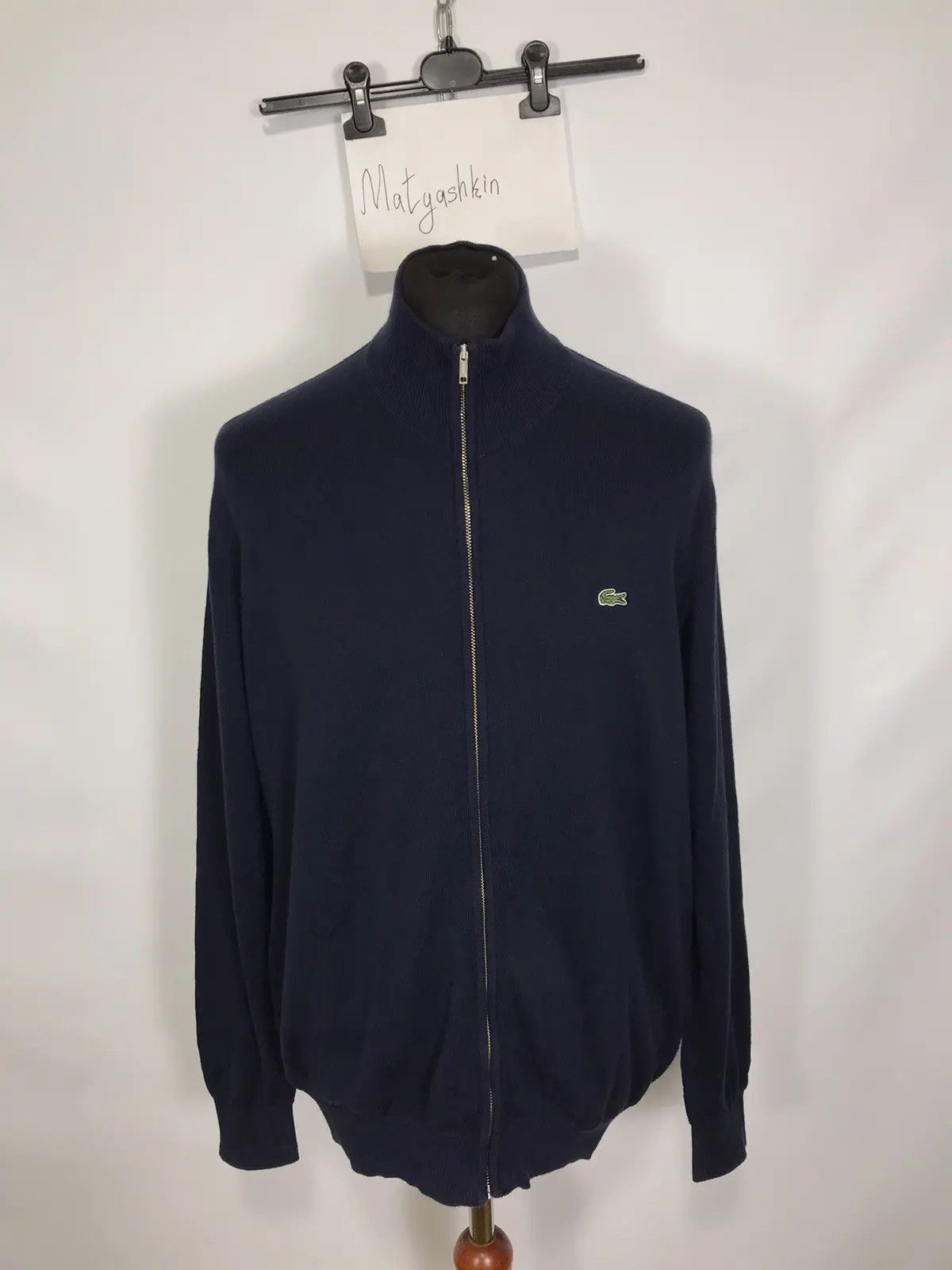 Designer × Lacoste × Vintage Lacoste full zip jumper Size US XL / EU 56 / 4 - 1 Thumbnail