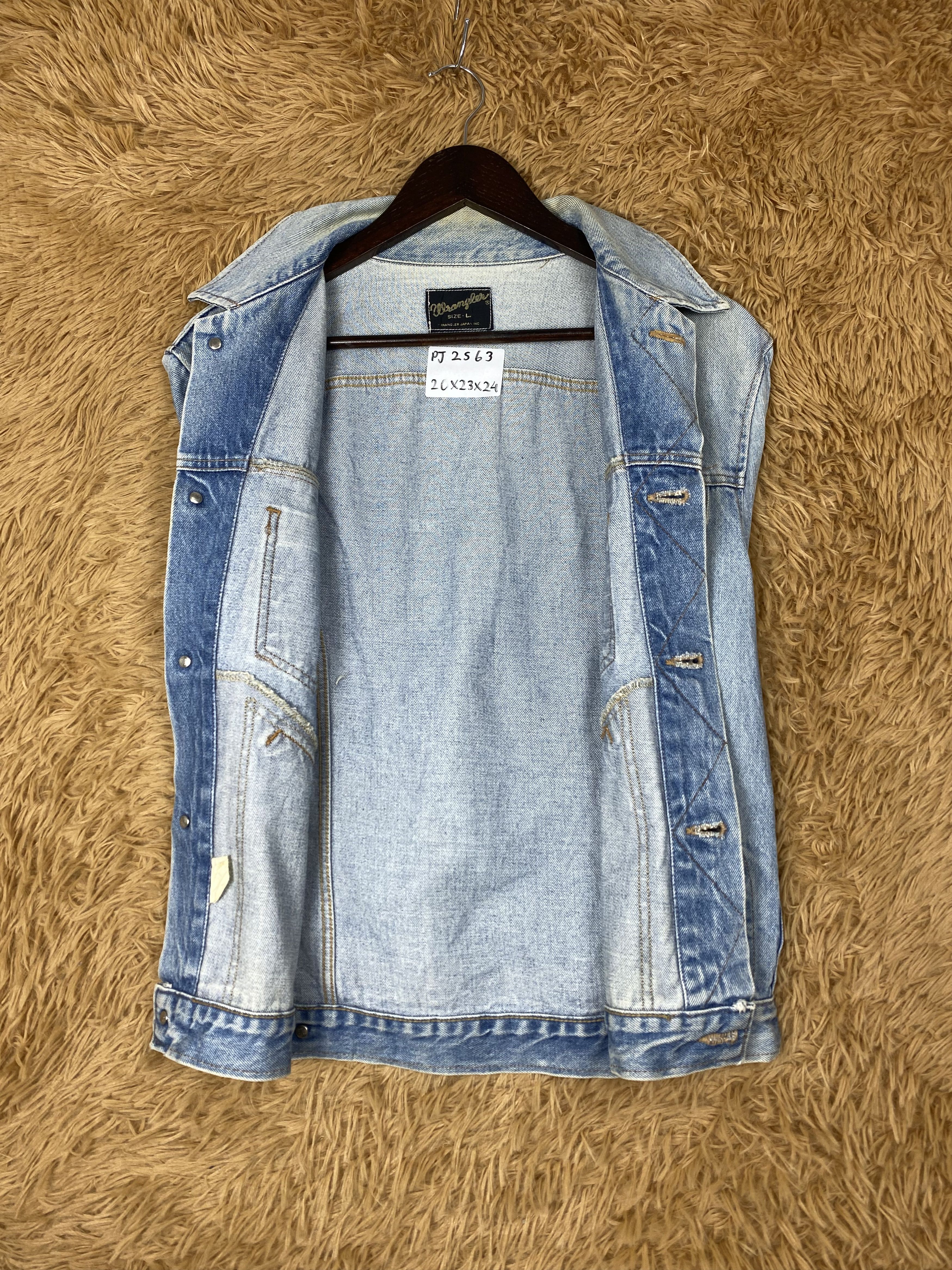 Wrangler Vintage Wrangler Denim Jeans Jacket PJ2563 Size US L / EU 52-54 / 3 - 6 Thumbnail