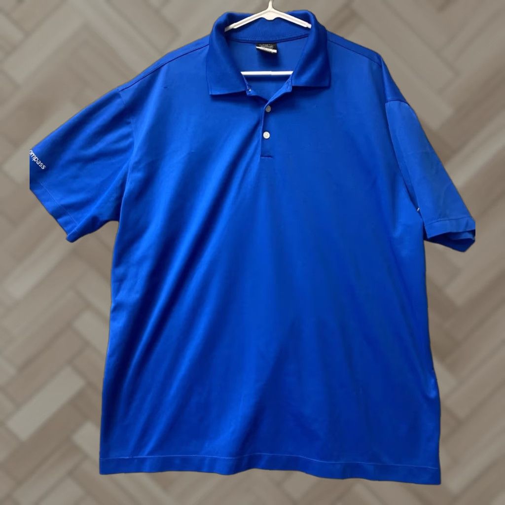 Nike Nike Golf Polo Shirt Mens 2XL Blue Dri-Fit Short Sleeve Casual Polo Shirt Nike Golf Mens 2XL Blue Polo Shirt Size US XXL / EU 58 / 5 - 1 Thumbnail